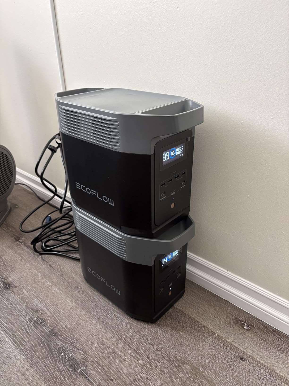 EF ECOFLOW Solar Generator Delta 2 with 220W Solar Panel, 1024Wh LFP(LiFePO4) Battery, 1800W AC/100W USB-C Output, Fast Charging Portable Power Station for Home Backup Power, Camping & RVs customer photo 1