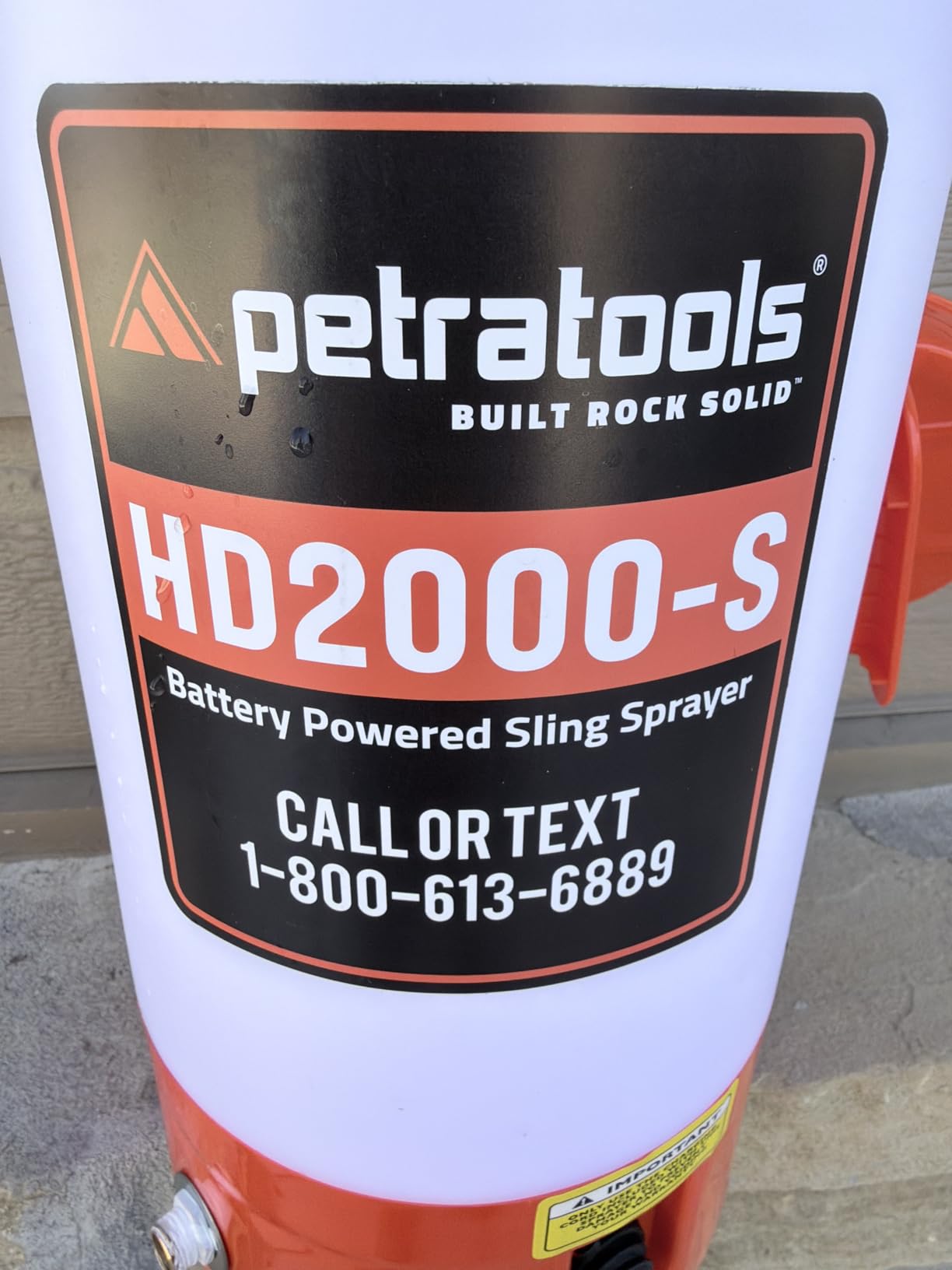 PetraTools Battery Powered Sprayer 2 Gallon - HD2000-S Heavy Duty Electric Sprayer for Lawn and Garden Weed/Pest Control with Battery, Charger & 2 Nozzles customer photo 2