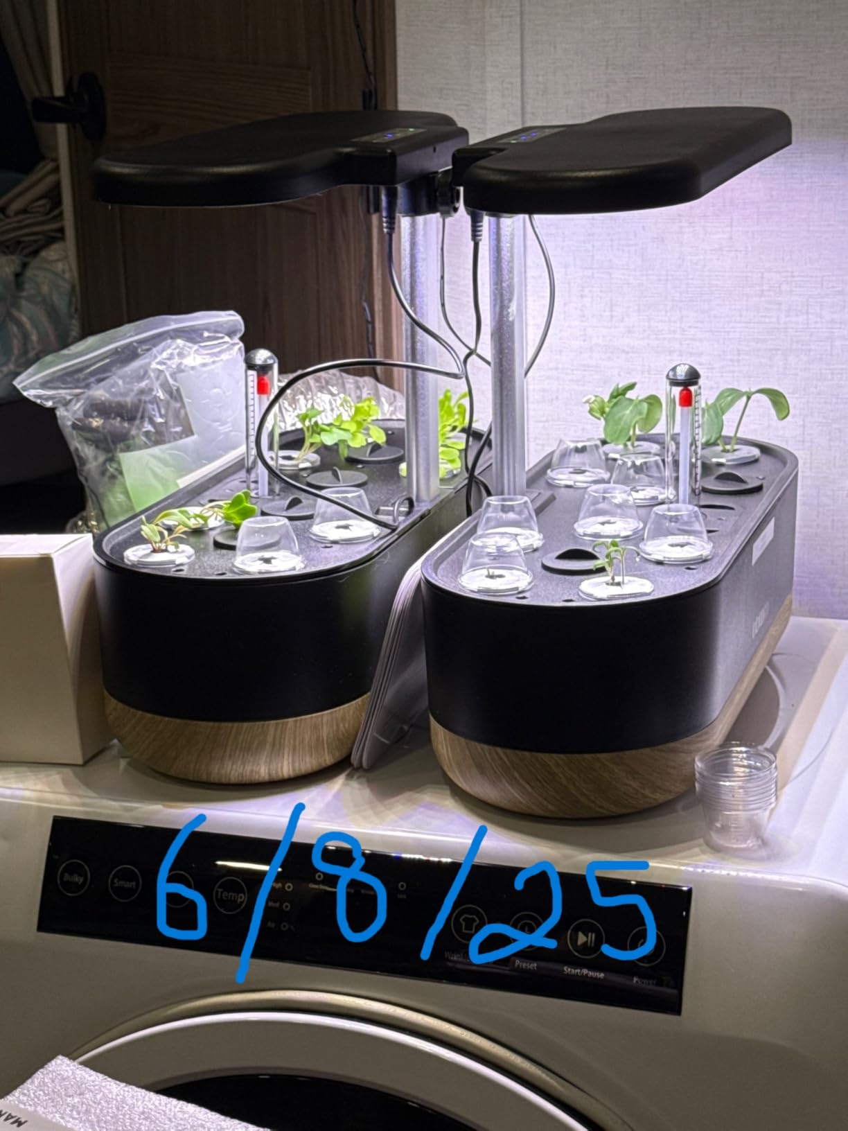 inbloom Hydroponics Growing System 12 Pods, Indoor Herb Garden with LEDs Full-Spectrum Plant Grow Light, Water Shortage Alarm, Automatic Timer, Height Adjustable customer photo 1