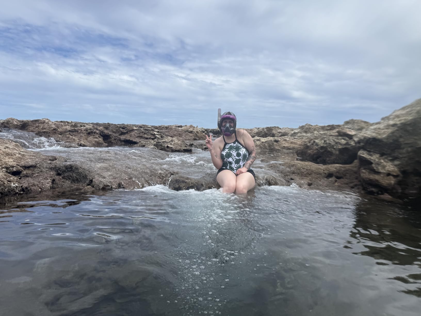 Seaview 180 V3 Full Face Snorkel Mask Adult- The V3 is The Perfect Snorkeling Gear for Adults- Snorkel Mask with 180 Panoramic Viewing and Up to 600% Easier Breathing- Patented Flowtech Air Intake customer photo 1