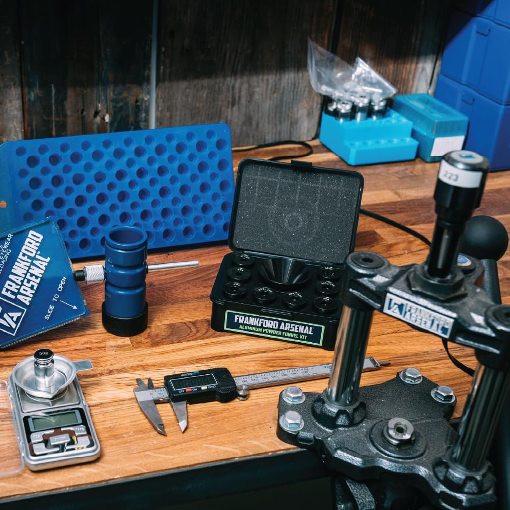 Frankford Arsenal Essentials Reloading Kit with Adjustable Seating System, F-1 Single Stage Press, Digital Calipers customer photo 1