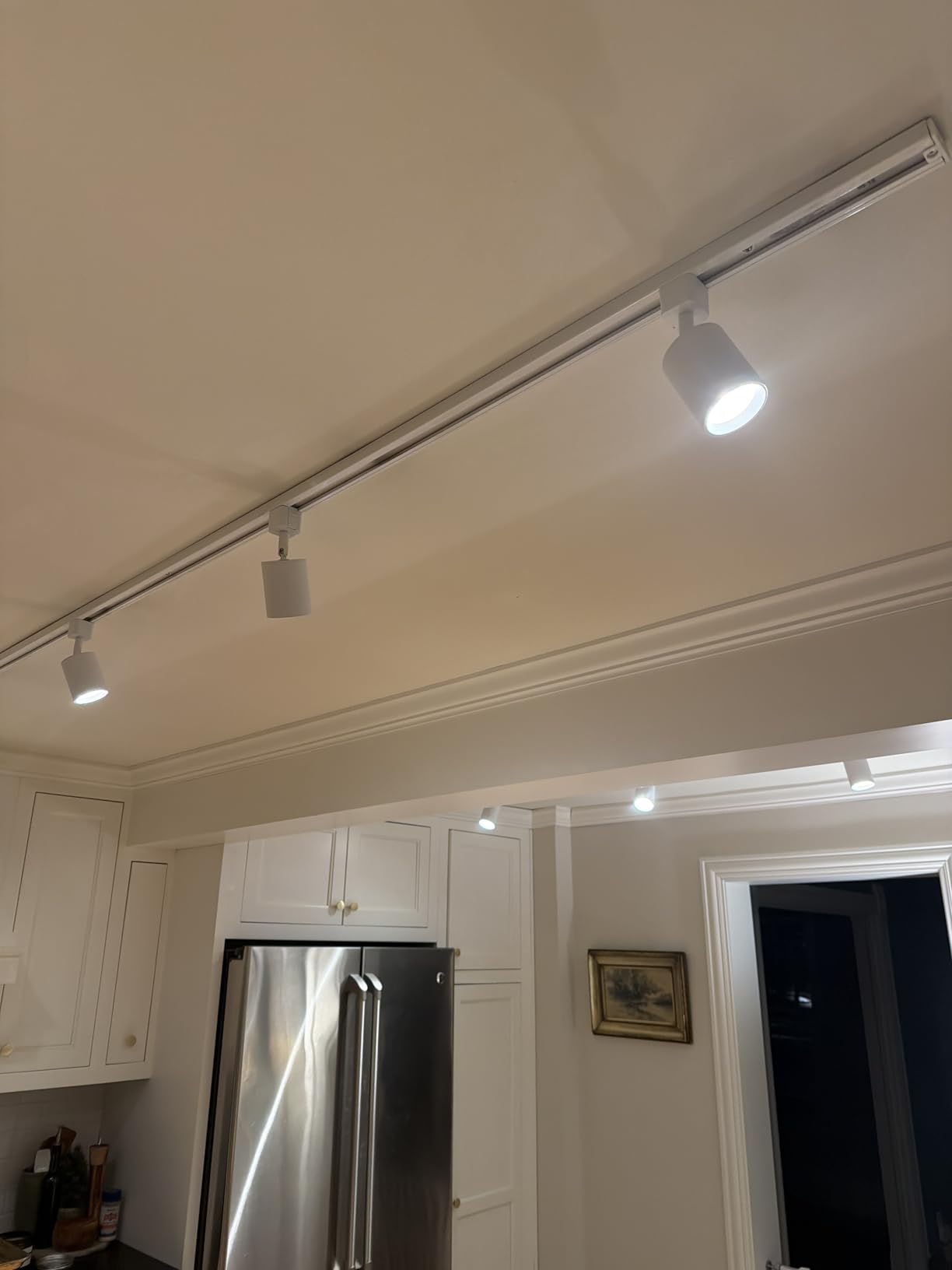 8 Pack J Type Track Lighting Heads 10W Dimmable LED Track Light Heads for Juno Track Light Replacement Fixtures Bright 3000K Warm White Ceiling Spotlight, Flicker Free CRI90+ 24° 800lm White customer photo 1