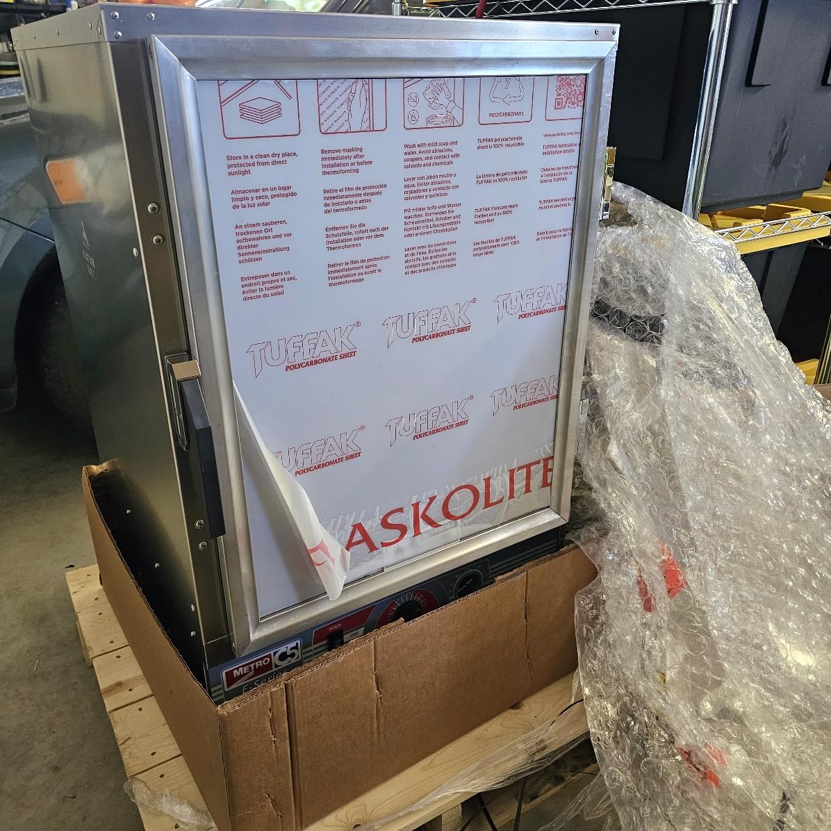 METRO C5 E-Series Holding & Proofing Cabinet, 24 Pan, 2000W Convection Food Warmer, NSF UL, Non-Insulated Full-Height Commercial Cabinet for Restaurants & Catering customer photo 1