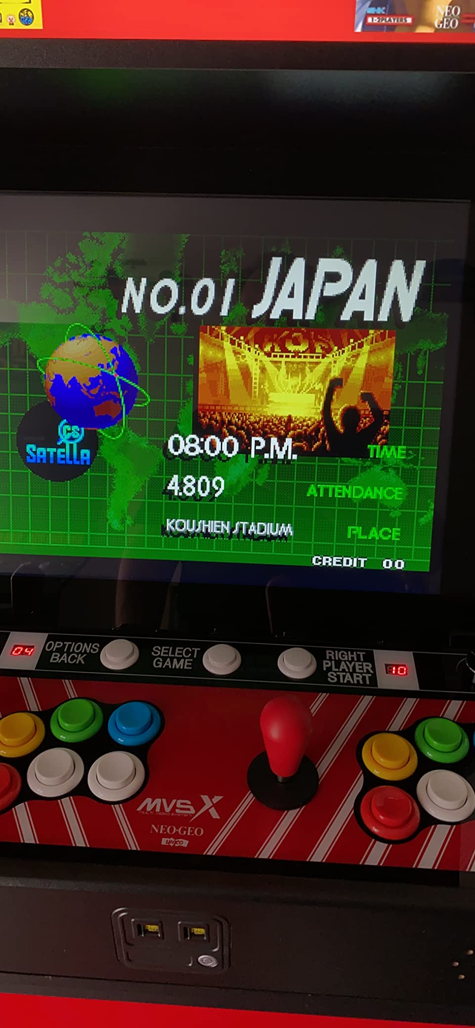 UNICO MVSX Arcade Combo [Base and Riser Included], NEOGEO Home Arcade Machine with 50 Pre-loaded SNK Retro Games customer photo 1