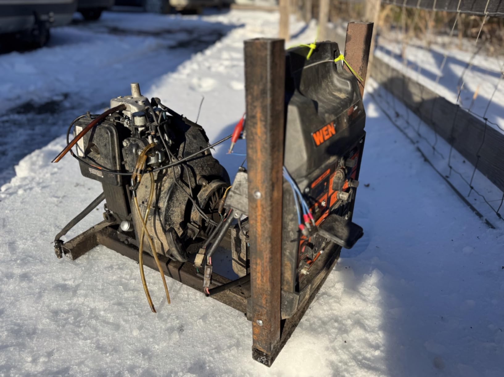 WEN 4800-Watt Portable Inverter Generator, Electric Start, RV-Ready, Quiet and Lightweight with Fuel Shut Off and CO Watchdog (56480iX) customer photo 1