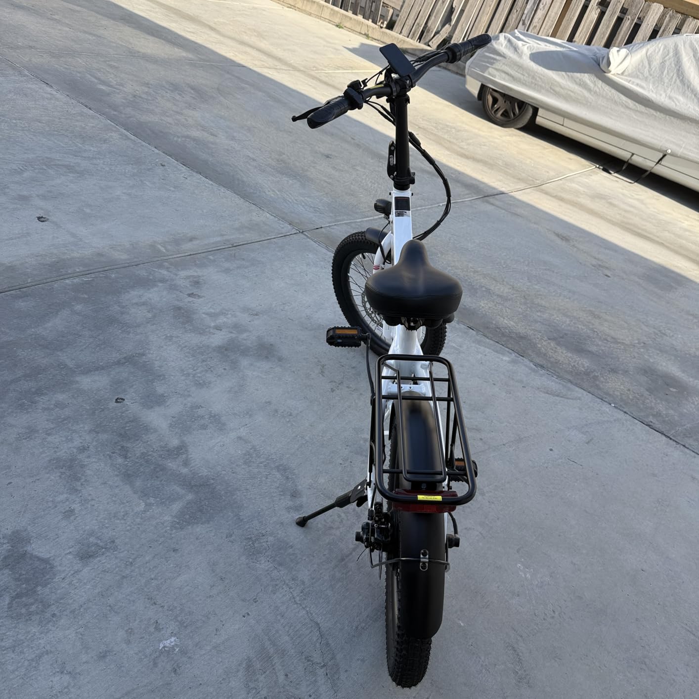 Gotrax 20-Inch Folding Electric Bike with 40-Mile Range, 48V Battery, Peak 500W, 20MPH, 5 Pedal-Assist Levels, LCD Display customer photo 2