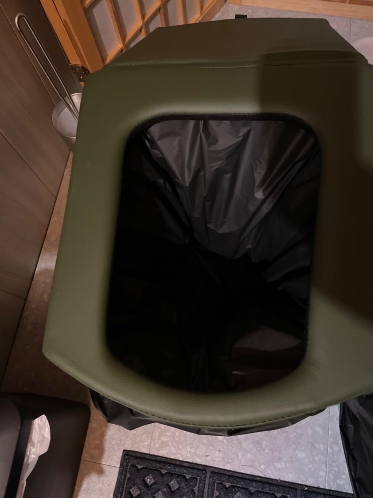 Sckee 2026 Upgraded XL Portable Toilet for Adults,Tall Camping Toilet with Lid and Convenient Carry Bag, Portable Potty for Camping, Hiking, Car Travel,Truck, RV, Boating, Road Trips, Beach customer photo 2