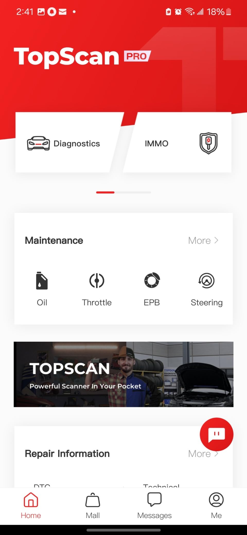 TOPDON TopScan Lite OBD2 Bluetooth Scanner, Bi-Directional All System Diagnostic Tool with AI Assistant, 8 Resets, Repair Guides, Performance Test, FCA AutoAuth & CAN-FD for iOS Android customer photo 2