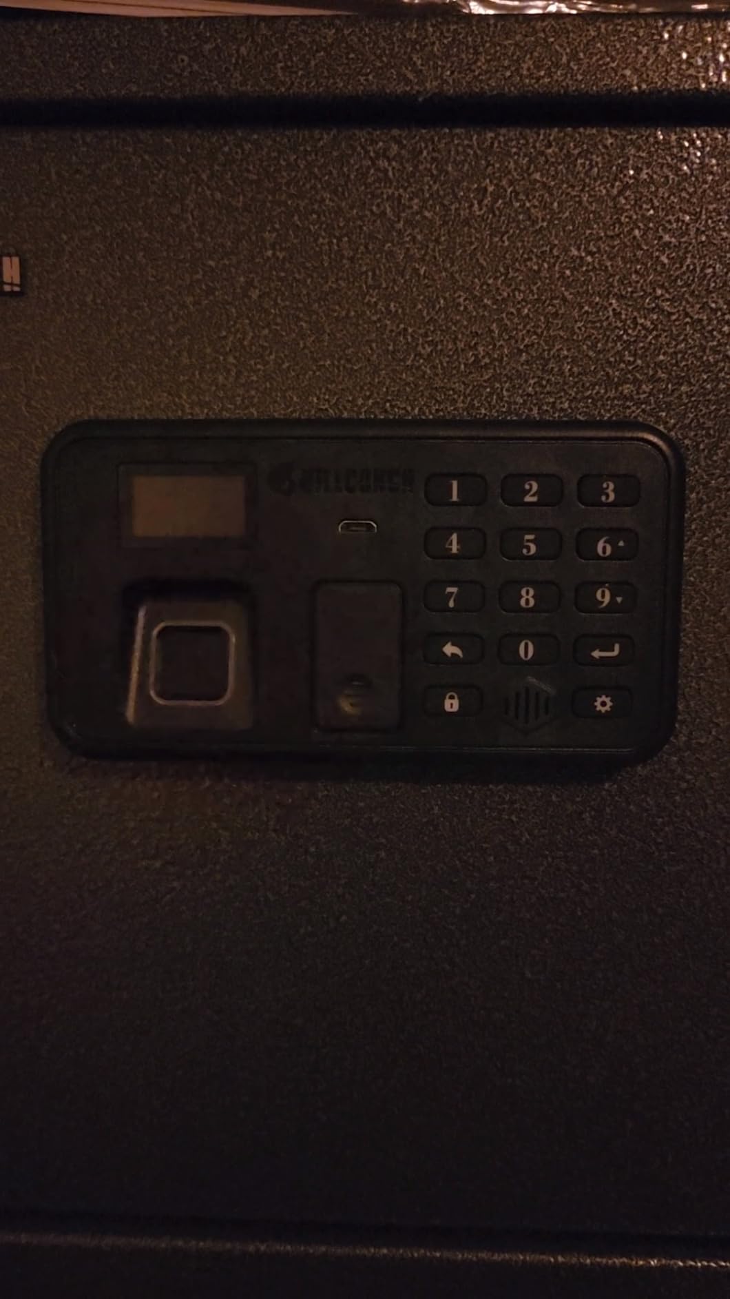 Billconch Smart Gun Safe for Multiple Pistols - Automatic Lock Safe Box with LCD Display/Voice Guide, Quick Access Unlock with Fingerprint/Keypad/Key/App, Biometric Handgun Safe for Money Valuables customer photo 1