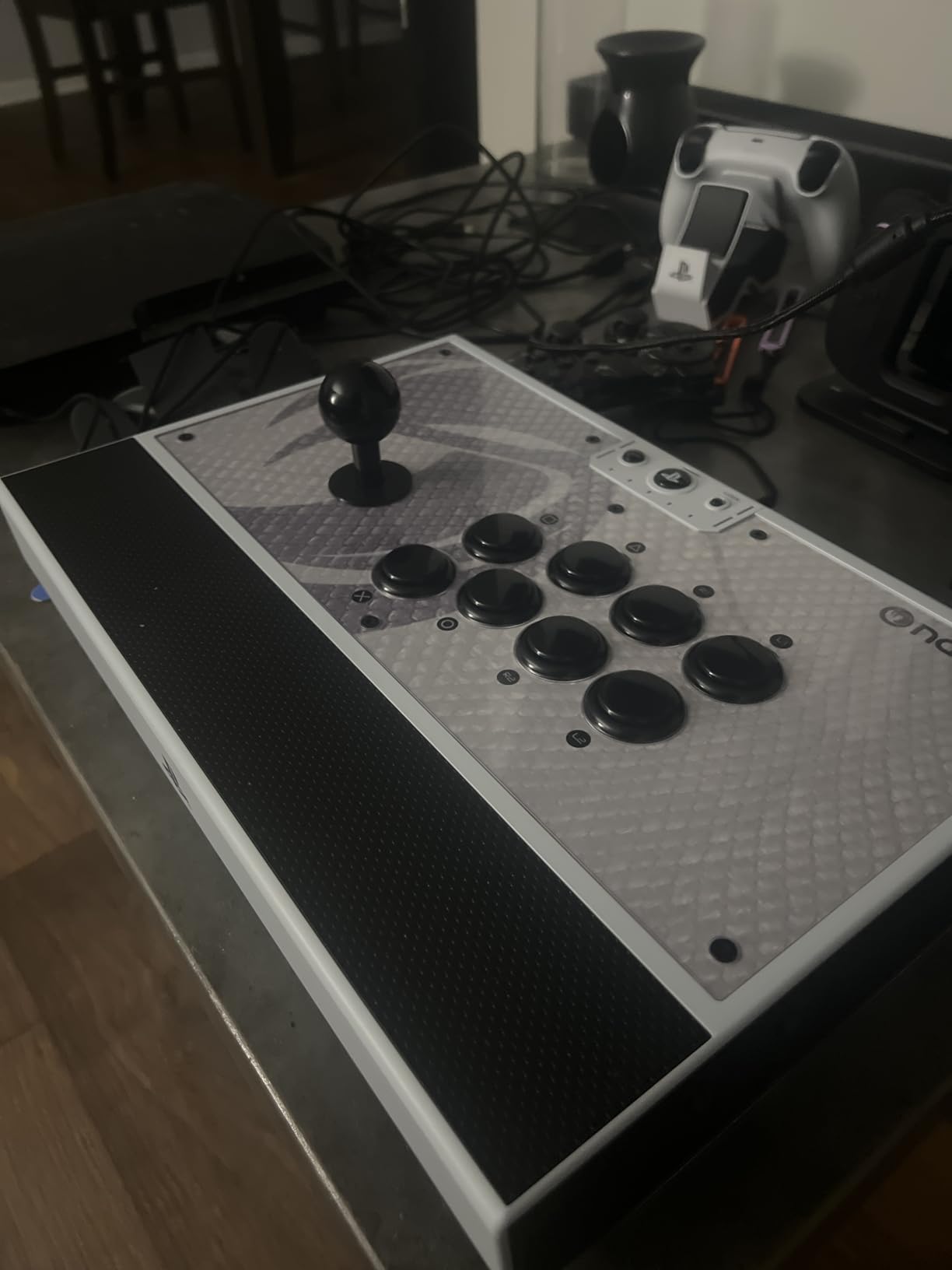 NACON Daija Arcade Fight Stick Officially Licensed for PlayStation | For PS5, PS4 and Windows 10|11 PC - Sanwa joysticks / action buttons, easy access for customization, 3-meter cable customer photo 1