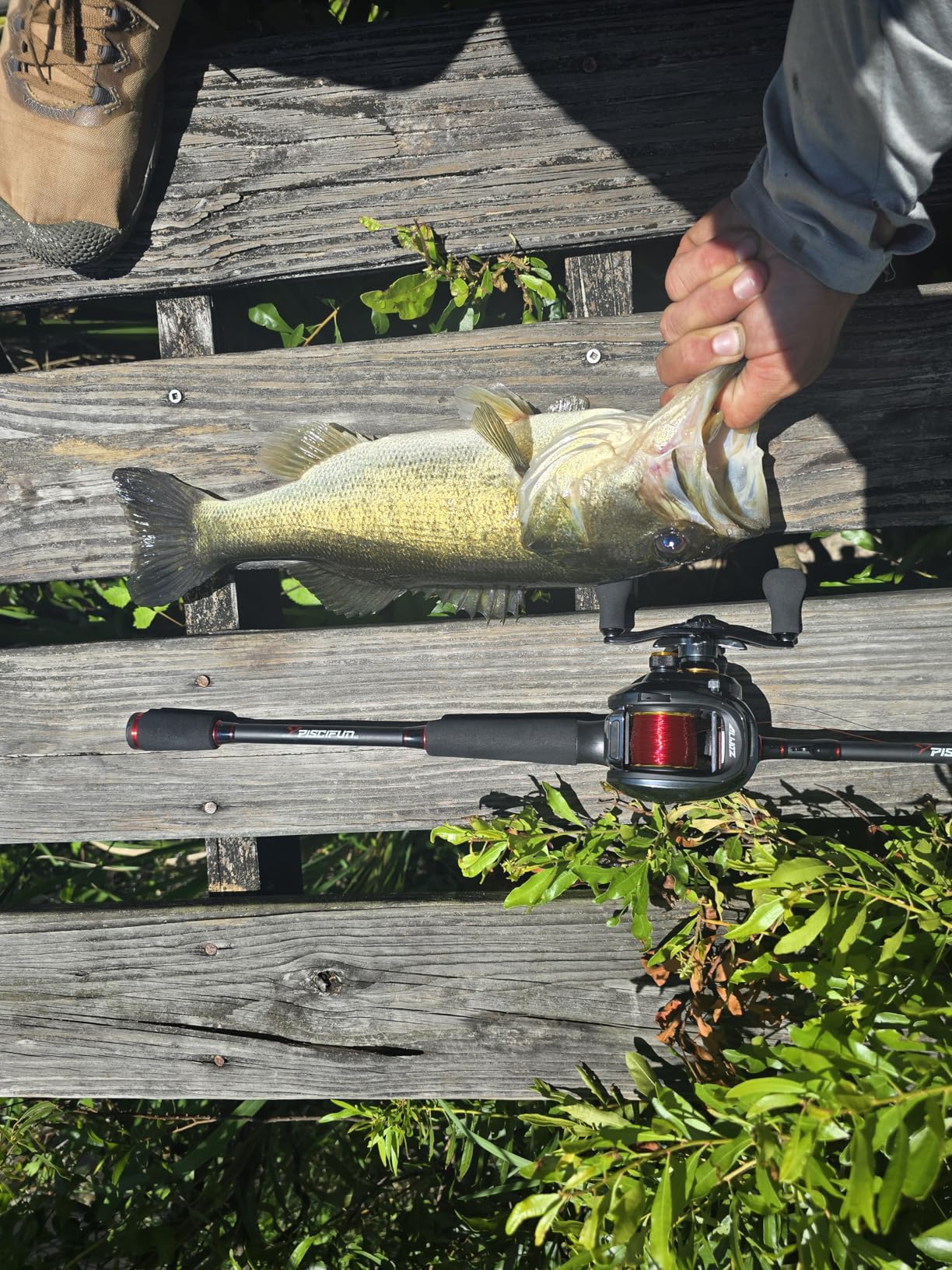 Piscifun Torrent Fishing Rod, IM6 Carbon Baitcaster Rod & Spinning Rod, High Sensitive Lightweight Casting Rod, Zirconium Oxide Rings, 2 Pieces Baitcast Rod customer photo 1