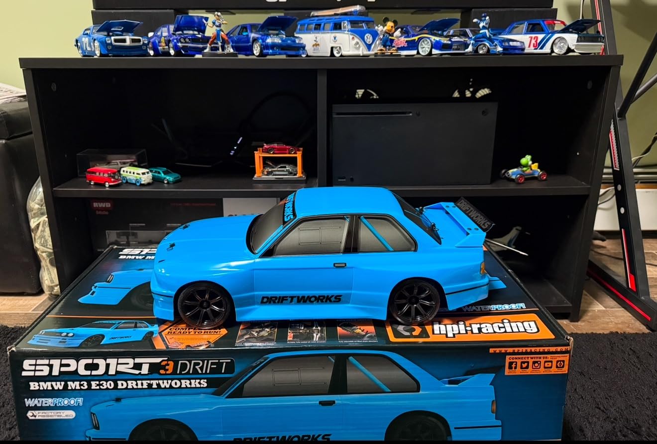 HPI 160422 RS4 Sport 3 BMW E30 Driftworks, 1/10 4WD RTR with 2.4GHz Radio System customer photo 2