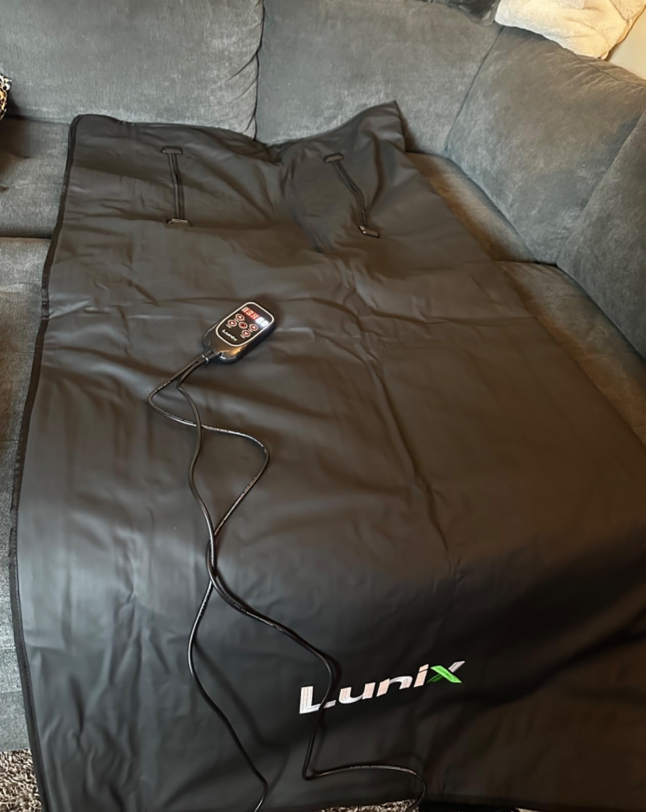 Lunix LX17 Far Infrared Sauna Blanket, Portable Sauna for Home customer photo 1