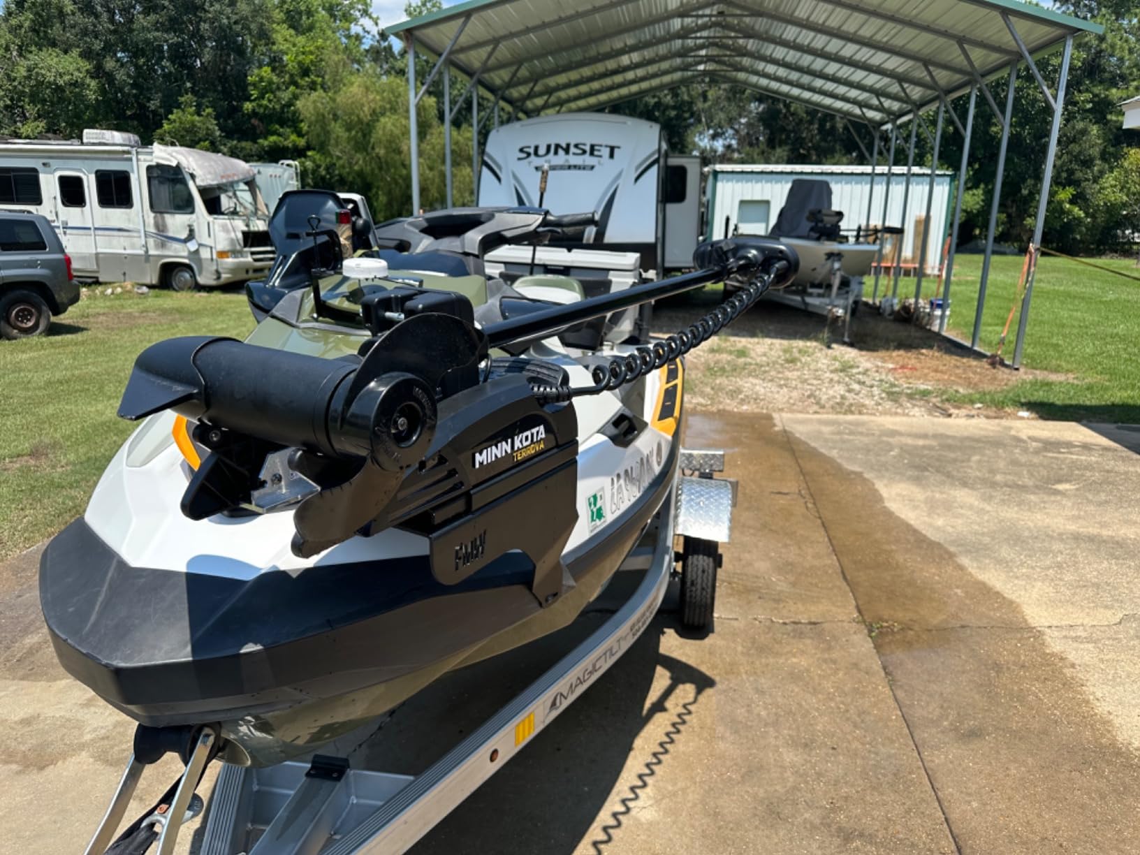 Minn Kota Ultrex 80lb with Sonar customer photo 2