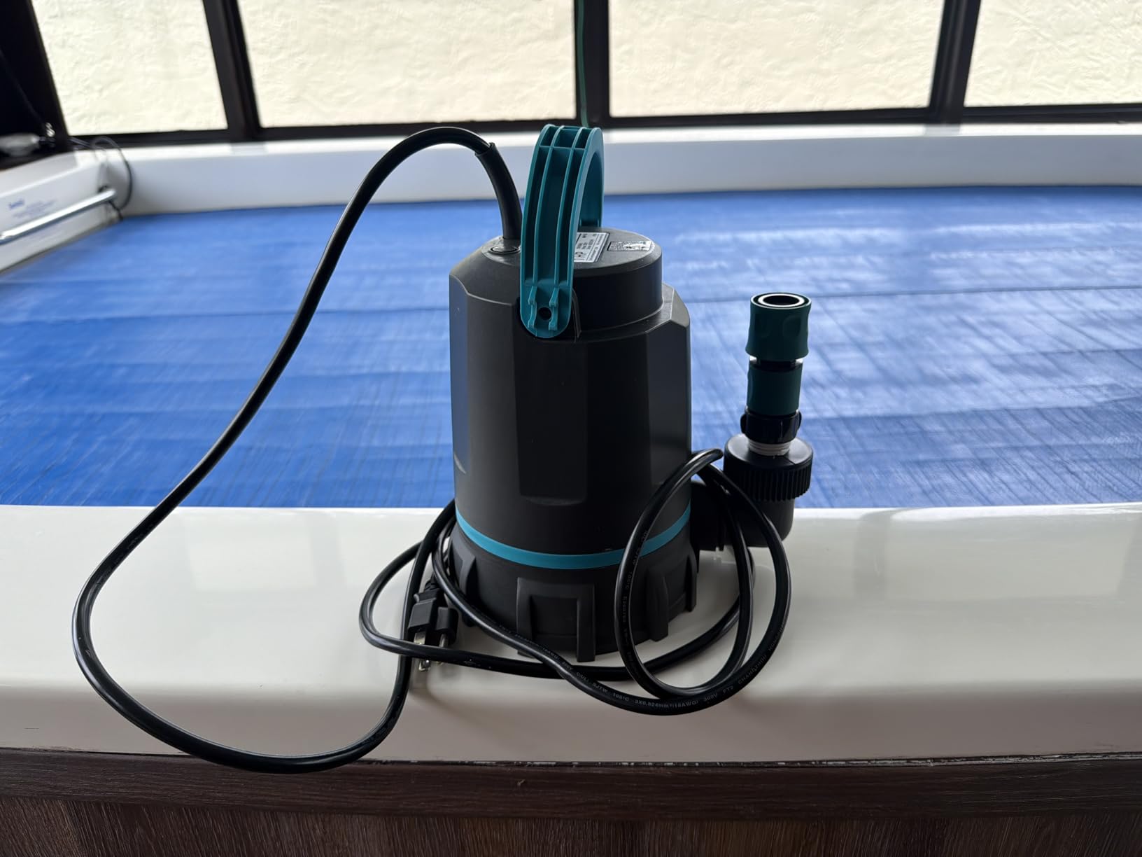 AQUASTRONG 1 HP Sump Pump 4500 GPH Submersible Water Pump for Water Removal customer photo 2