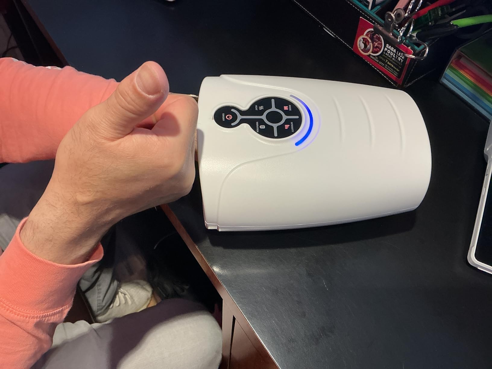 AERLANG Hand Massager with Heat and Compression Cordless Electric Hand Massager for Arthritis and Carpal Tunnel customer photo 1