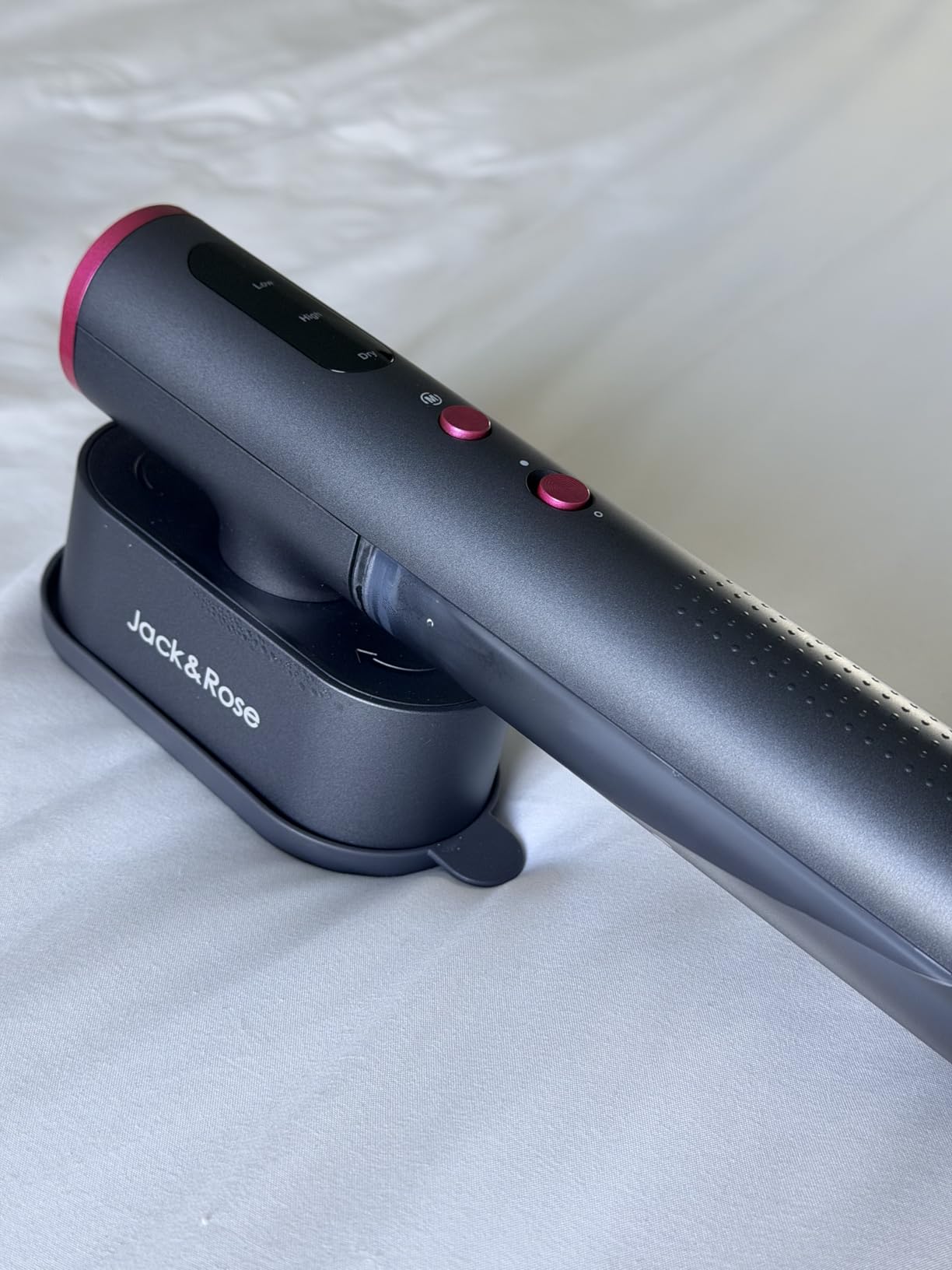 Jack ＆ Rose Travel Steamer for Clothes,100-220V Portable Iron,15s Heat Up,Steamer ＆ Iron 2 In 1, Travel Size,Large Ceramic Heat Panel,for Global and Europe customer photo 2