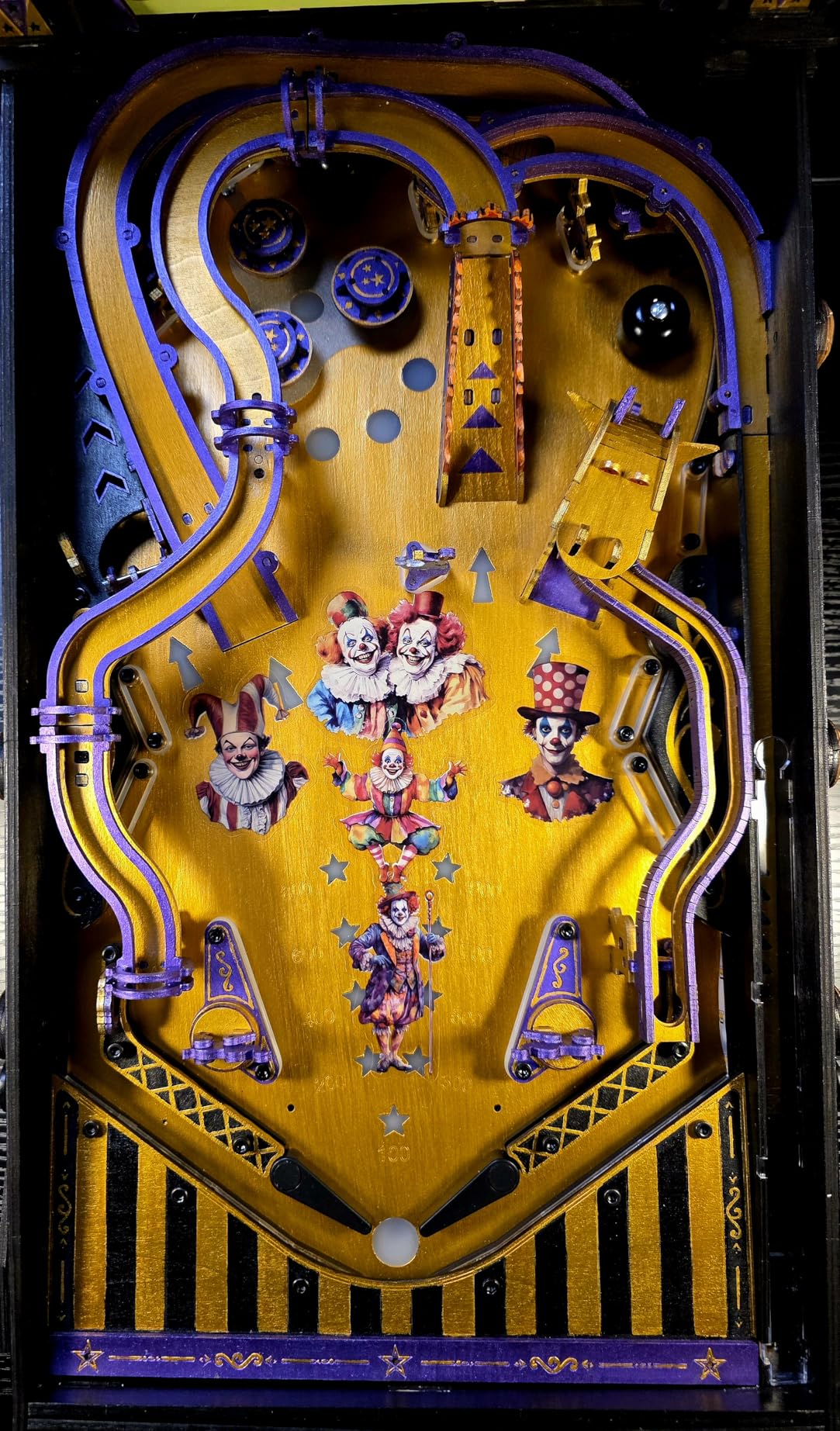 ROBOTIME Pinball Machince EG01 - Wooden Puzzles for Adults Miniature Pinball 3D Puzzle customer photo 2
