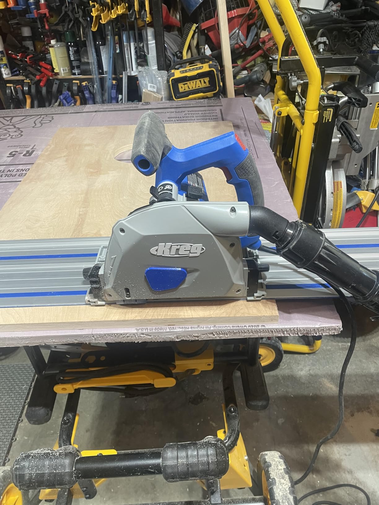 Kreg Adaptive Cutting System Plunge Saw (ACS-SAWBB) - Plunge Circular Saw for Solid Wood & Plywood customer photo 1