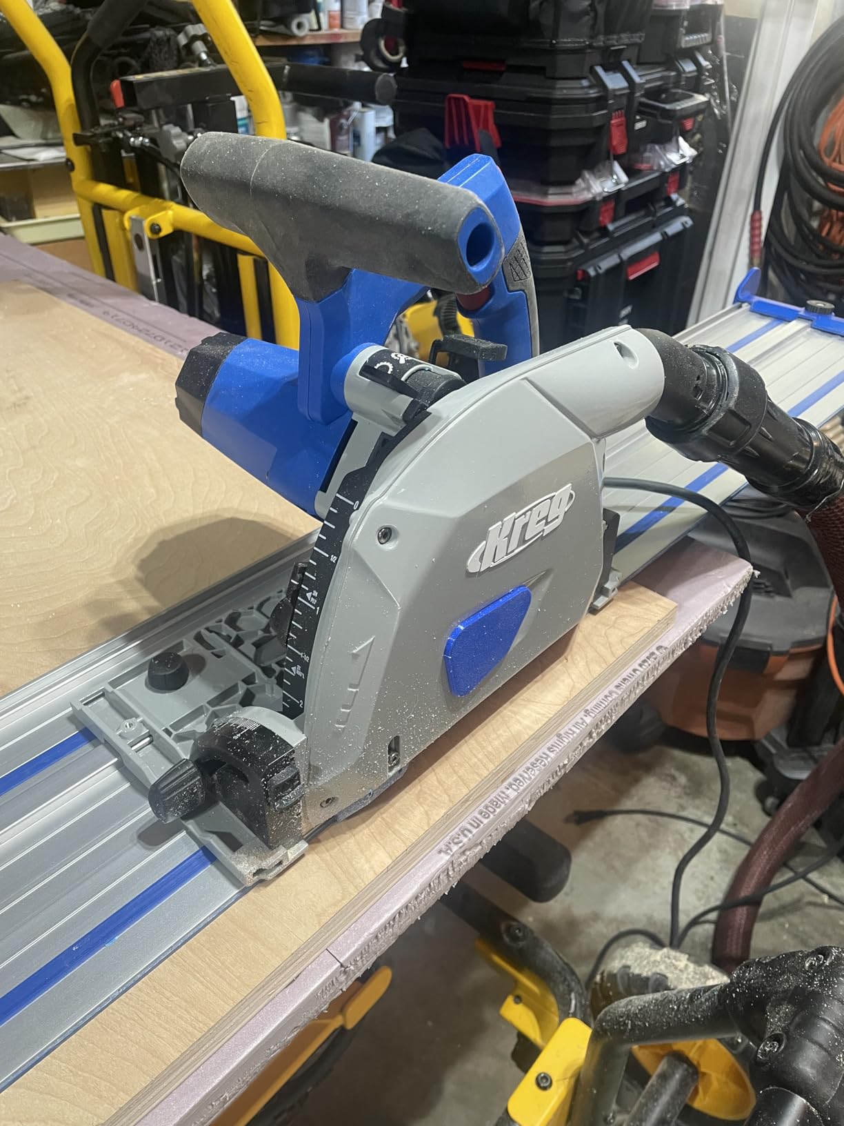Kreg Adaptive Cutting System Plunge Saw (ACS-SAWBB) - Plunge Circular Saw for Solid Wood & Plywood customer photo 2