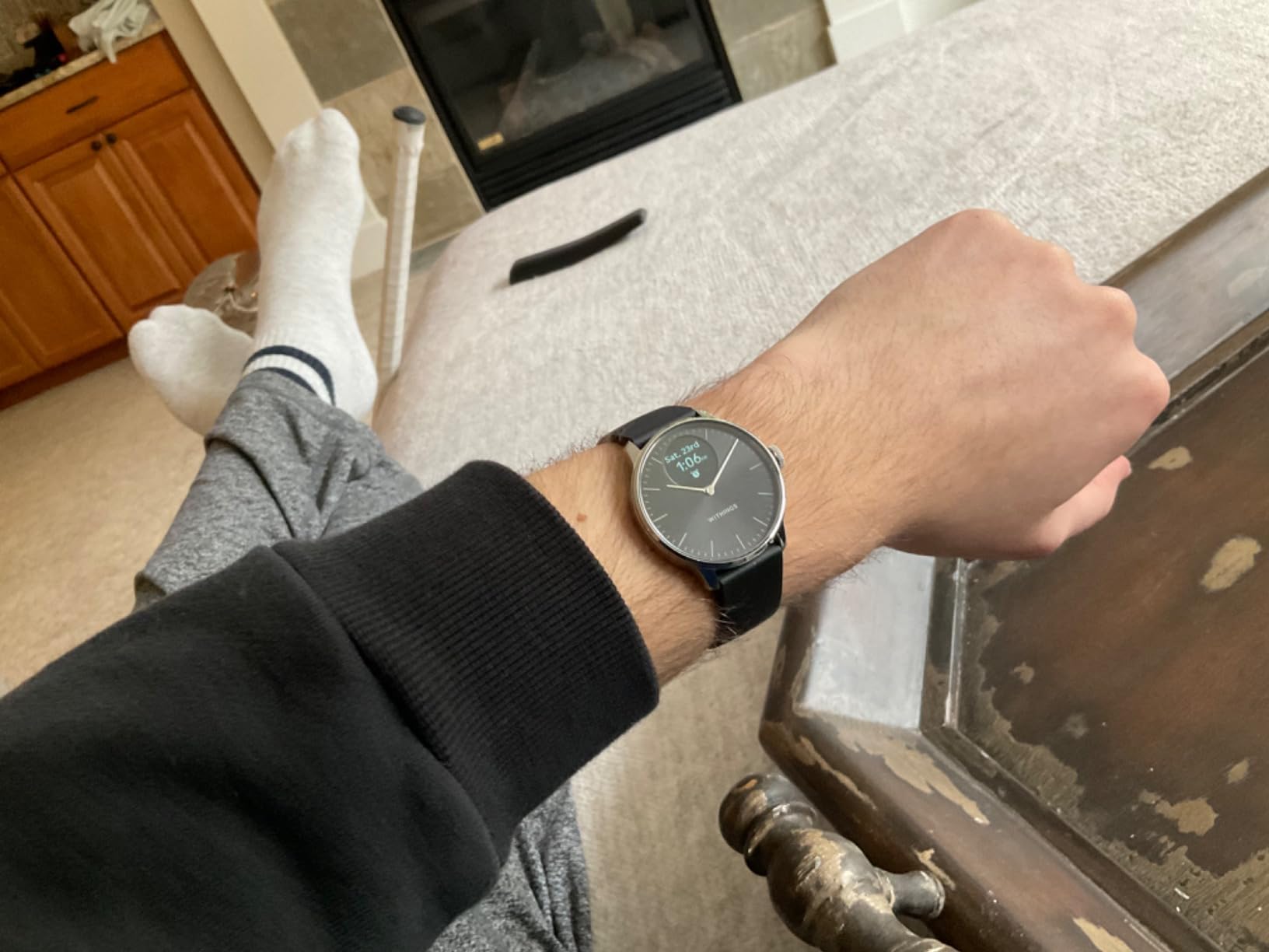 ScanWatch Light - Hybrid Smart Watch, Heart Rate Monitoring, Fitness Tracker, Cycle Tracker, Sleep Monitoring customer photo 2