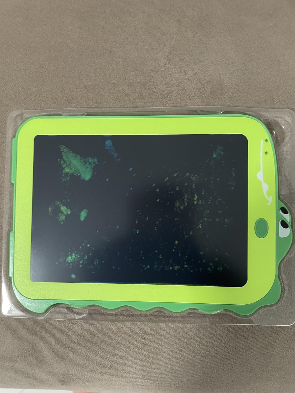 Teriph LCD Writing Tablet for Kids, Colorful Toddlers Toys Drawing Board, Educational Kid Toys, Doodle Pad Dinosaur Toy for 3 4 5 6 7 8 Year Old Boys Girls Birthday Party Xmas, 8.5inch & Green customer photo 1