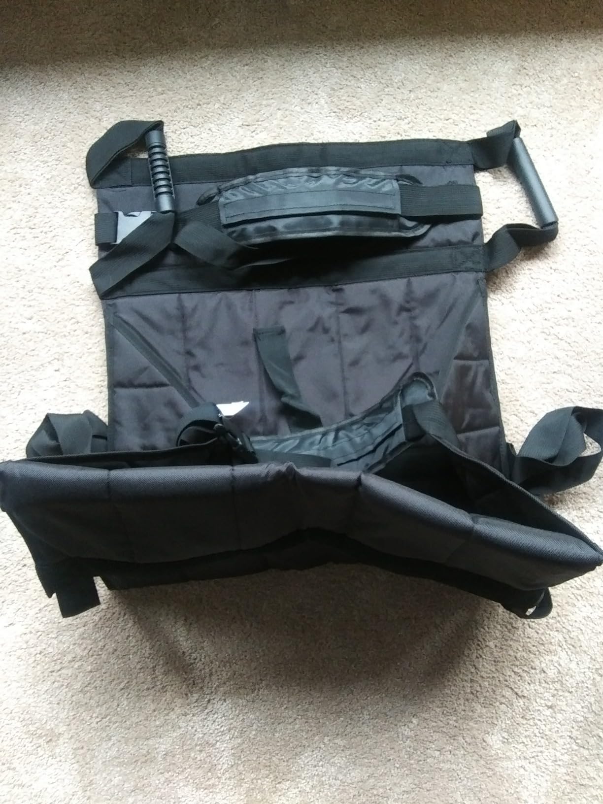 Vive Transfer Sling for Elderly & Disabled - Patient Transfer Lift Assist Device for Wheelchair - Transfer Board Alternative for Stairs, Chairs & Cars - Portable Stair Lift for Seniors & Adults customer photo 1
