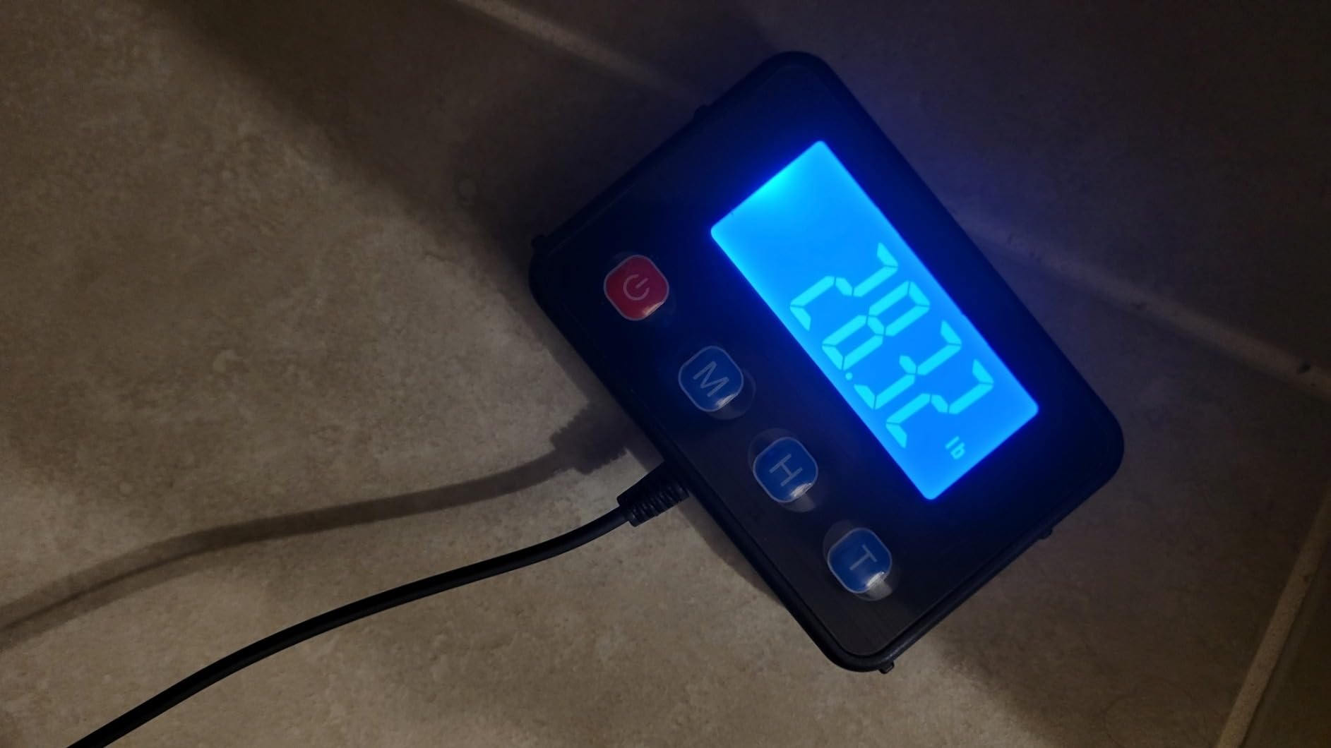 TIPRE Shipping Scale 440lbs for Packages, Heavy Duty Digital Postal Scale with LCD Display 0.35 oz High Precision customer photo 2