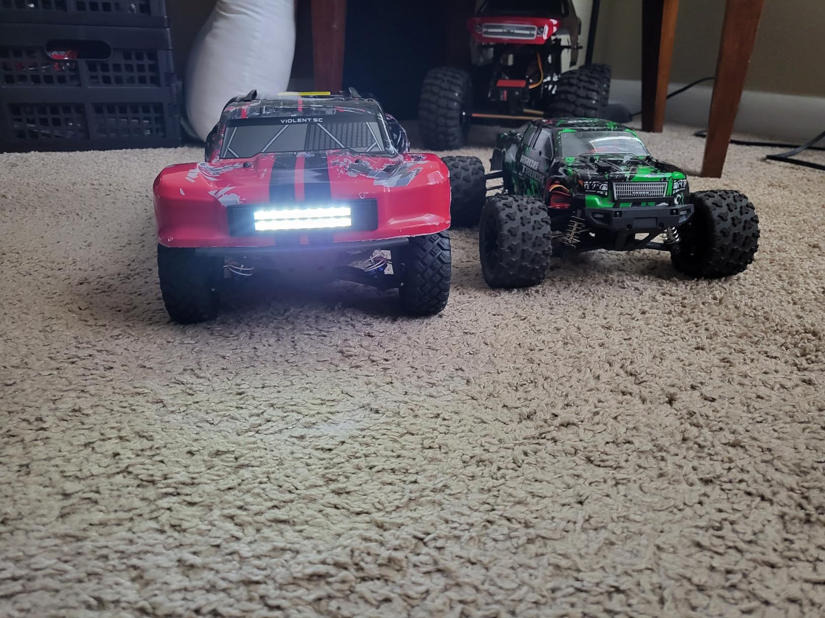HAIBOXING 3100A 4X4 Off-Road Brushless RC Short-Course Truck, 1:14 Scale Fast RC Car, Max Speed of 42 km/h (or 60 km/h with 3S Battery), 4WD Electric Powered Remote Control Truck for Adults and Boys customer photo 2