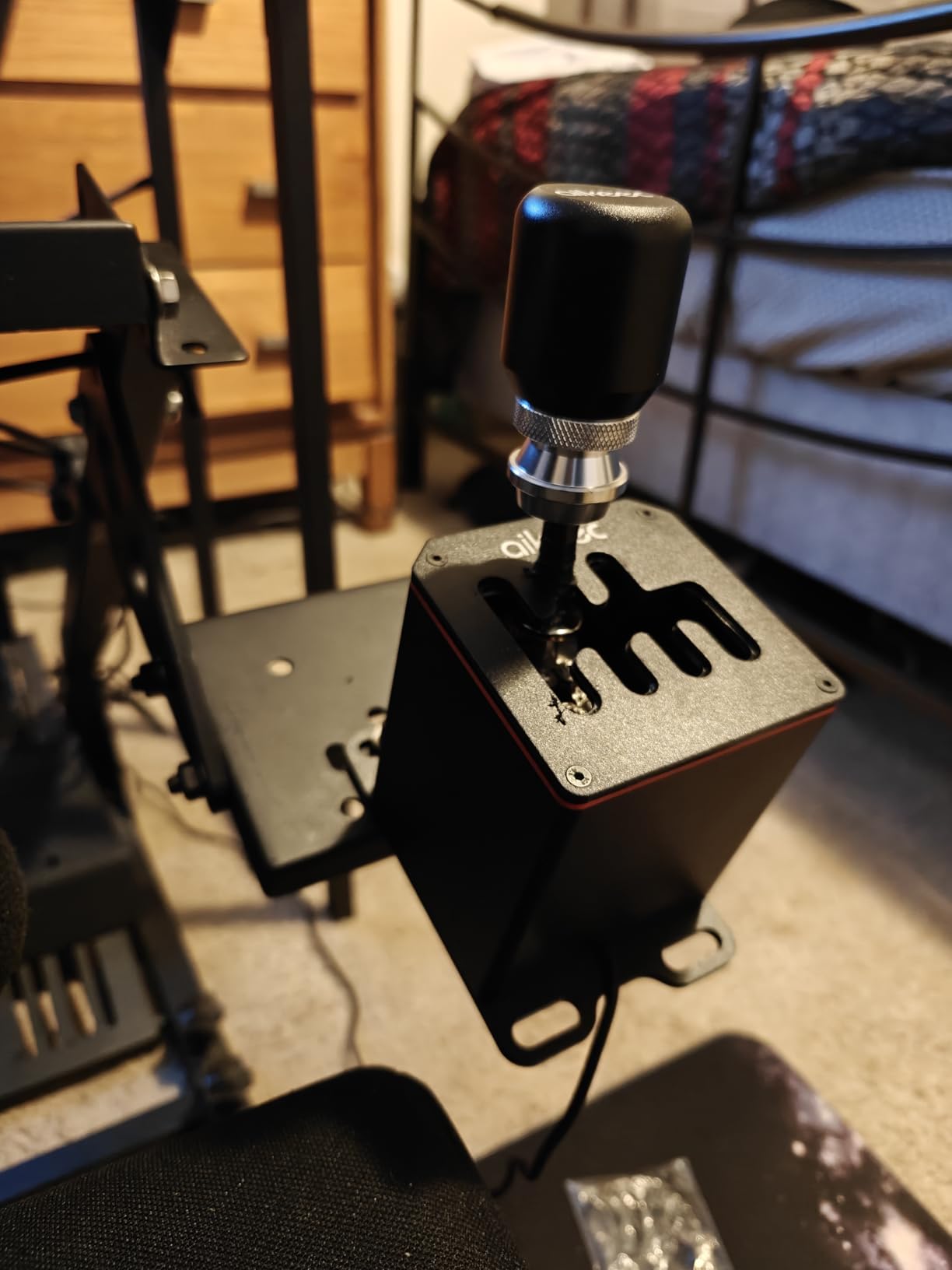 aikeec USB Truck Simulator Shifter for Logitech G29 G27 G25 G920 Thrustmaster T300RS/T500 GT Sim Racing Shifter for PC Windows Racing Games, Forza, Dirt, WRC, Assetto Corsa ATS & ETS2 7+R customer photo 2