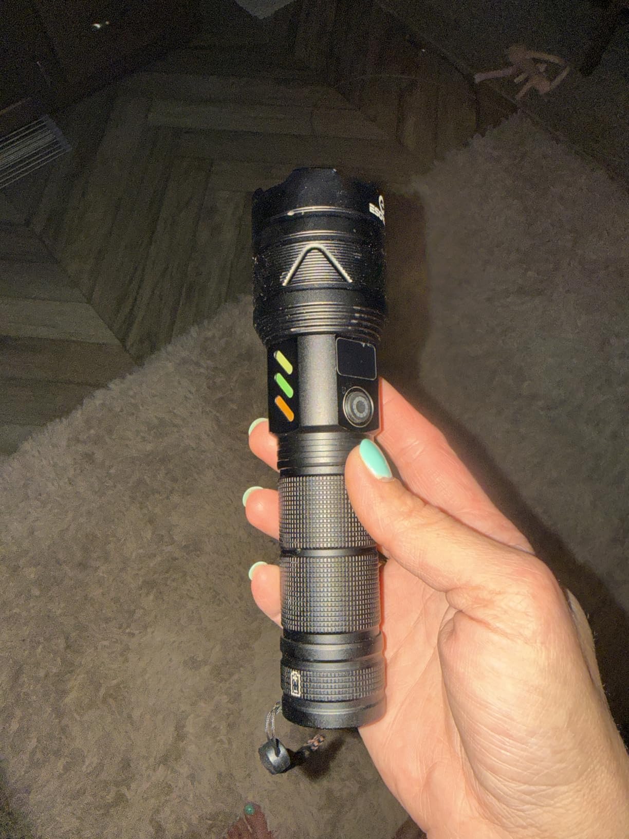 Rechargeable Flashlights 100000 High Lumens, Long Range 5000ft, Super Bright LED Flashlight USB C, High Powerd Multi-functional Heavy Duty Strong Flash Light High Beam, For Emergency Home Camping customer photo 2