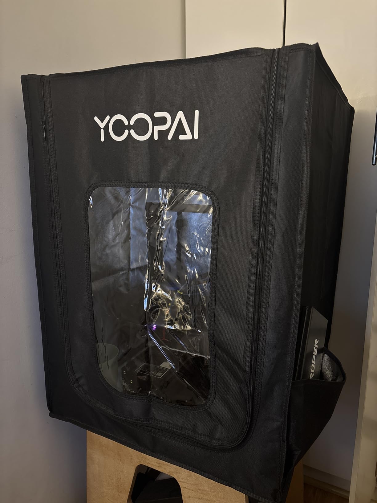 YOOPAI 3D Printer Enclosure, Dustproof Tent Constant Temperature Protective Cover for Creality Ender 3 V3 SE/KE/Ender 3/Ender 3 Pro/Ender 3V2/Ender 3 S1/ For Anycubic Elegoo Printers, 29.5x25.6x21.6