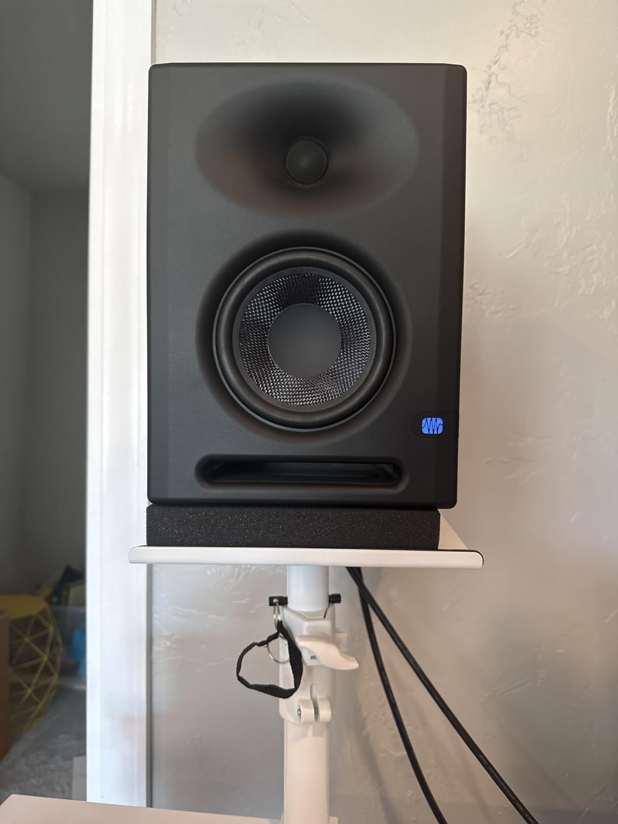 Studio Monitor Isolation Pads Premium Acoustic Foam Elevates Audio Ideal for 5 Inch Speakers Enhanced with Vibredux HD Foam for Superior Isolation customer photo 2
