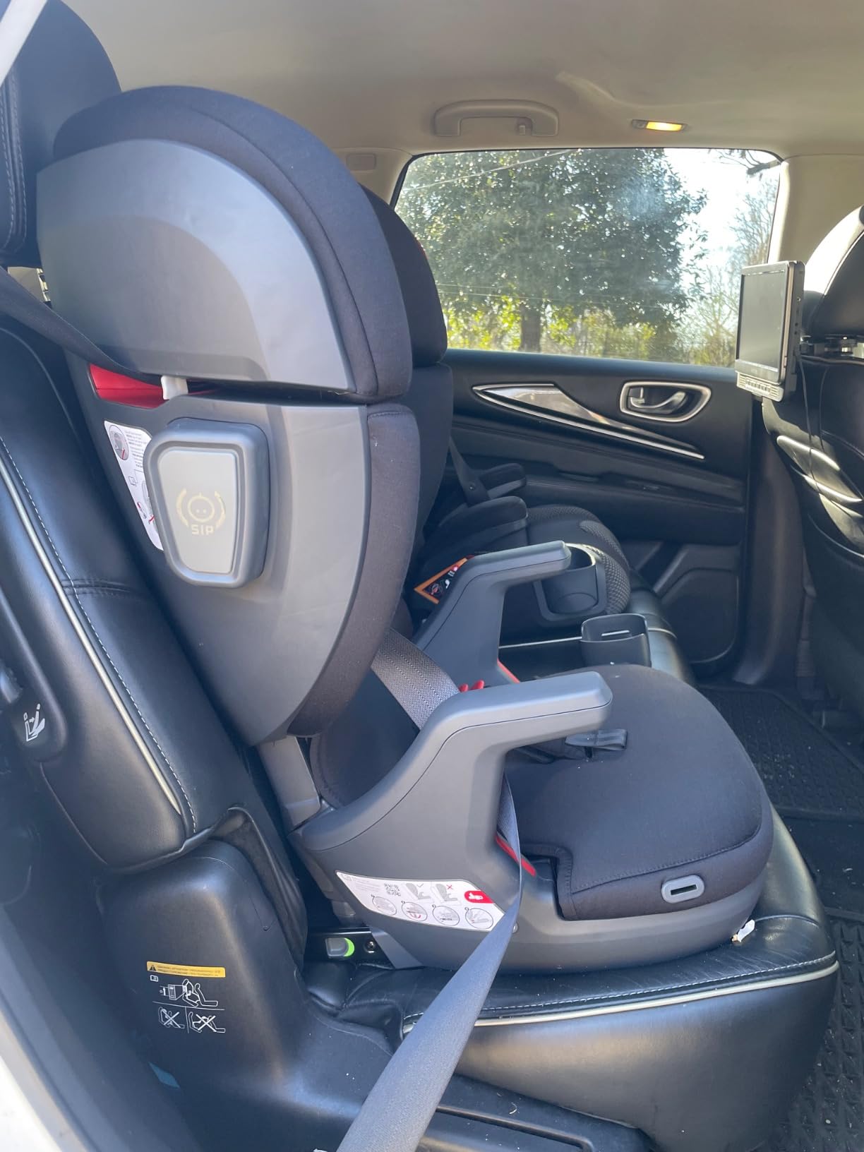 UPPAbaby Alta V2 High Back Booster Seat, Seven-Position Active Support Headrest, Iris customer photo 2