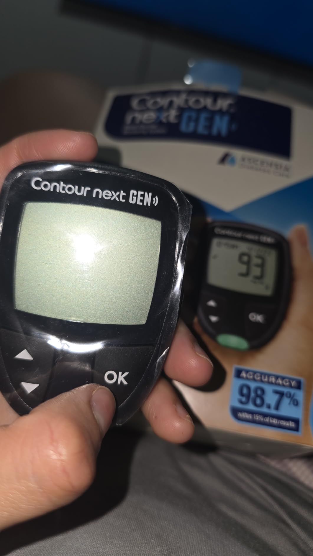 Ascensia CONTOUR NEXT GEN Blood Glucose Monitor All-In-One Kit with 20 Test Strips, Accurate Blood Sugar Monitor, Easy-to-Use Glucose Meter, Portable Diabetes Testing Kit customer photo 2