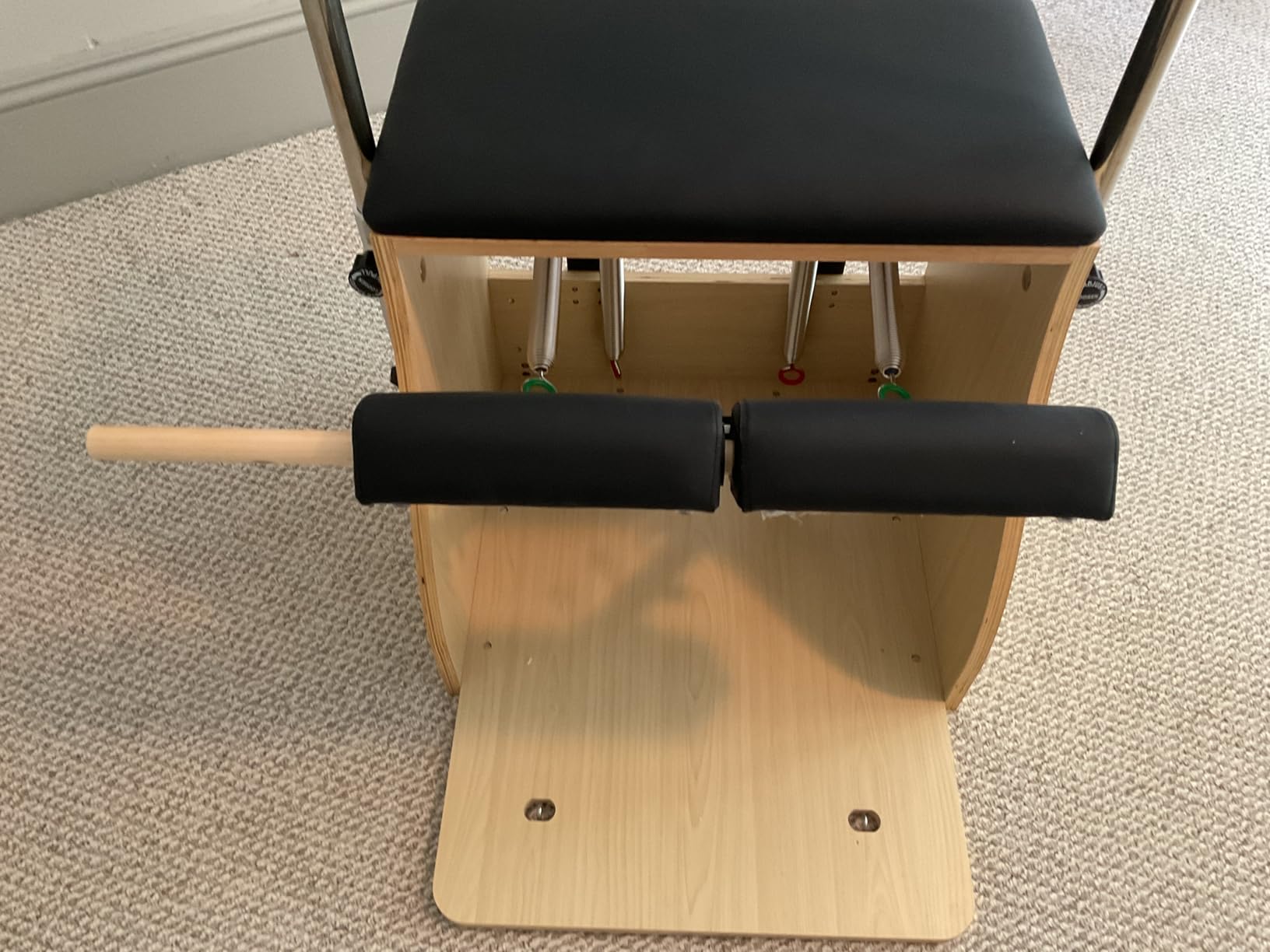EchoMe Pilates Combo Chair with Handles, Split-Pedal Stability Pilates Chair, Yoga Fitness Trainer, Pilates Reformer Machine, Pilates Equipment of Maple Wood for Home use and Studio Use customer photo 1