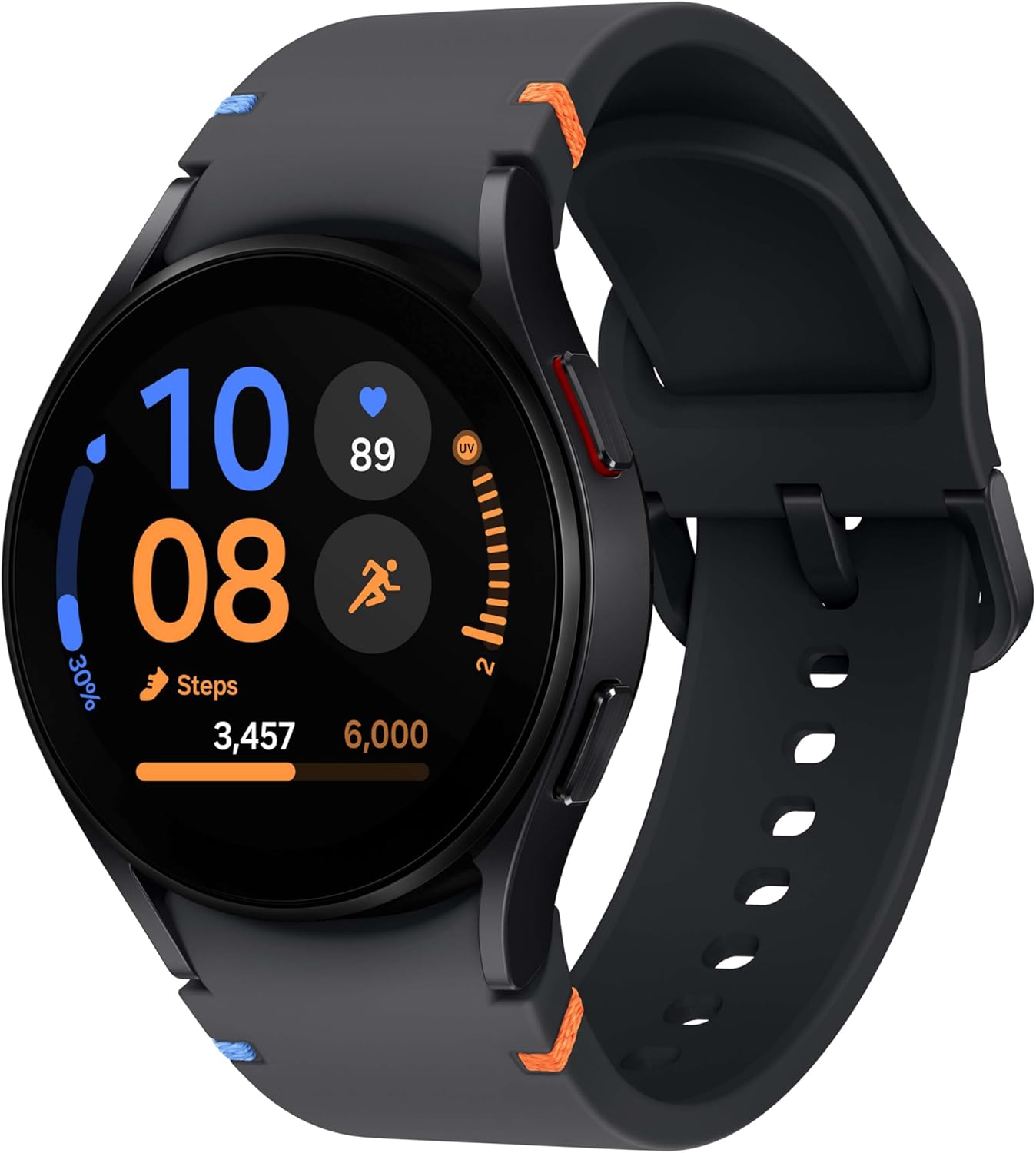 Galaxy Watch FE 40mm Bluetooth AI Smartwatch w/Fitness Tracking, BIA Sensor, Personalized HR Zones, Heart Rate Tracker, Sleep Monitor, 2024, Black [US Version, 1Yr Manufacturer Warranty] customer photo 1