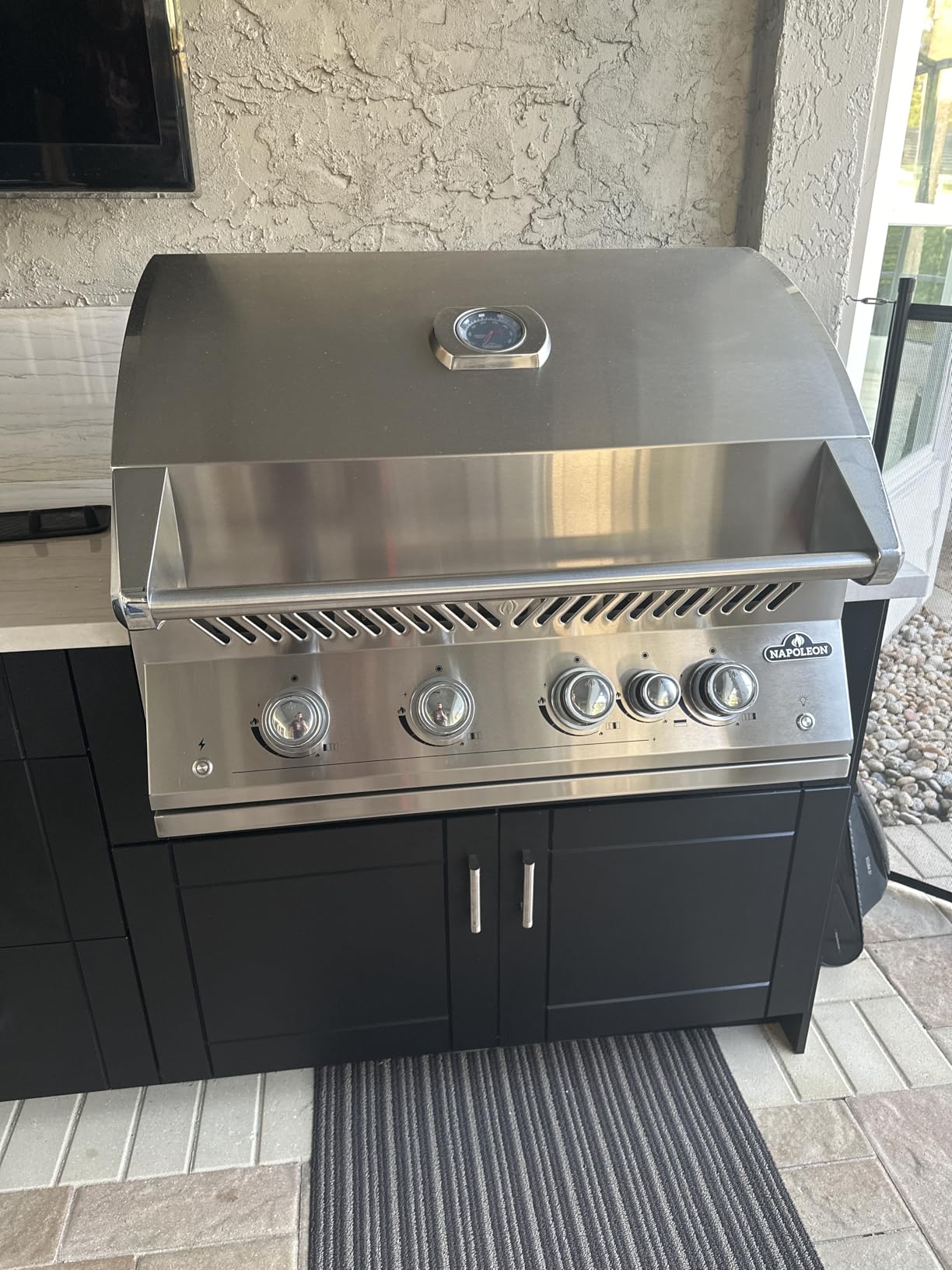 Napoleon BIG32RBPSS-1 Stainless Steel Built-In 700 Series 32-Inch Infrared Rear 4-Burner Gas Grill Head, Propane customer photo 1