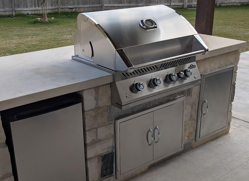 Napoleon BIG32RBPSS-1 Stainless Steel Built-In 700 Series 32-Inch Infrared Rear 4-Burner Gas Grill Head, Propane customer photo 2
