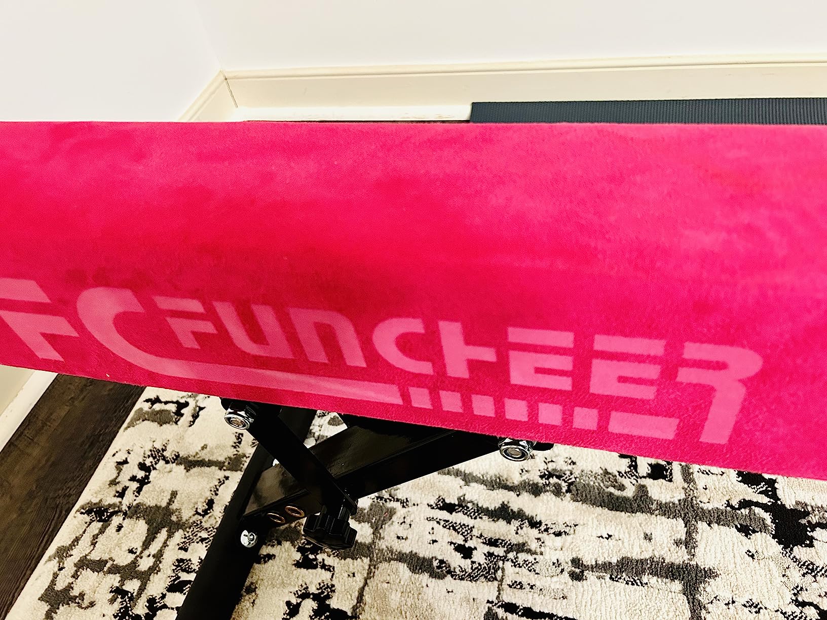 FC FUNCHEER Adjustable balane Beam for Kids - 8FT Gymnastics Beam - high and Low Floor Beam for All Gymnastic Levels-Professional Gymnastic Equipment for Home and Gym Center customer photo 1