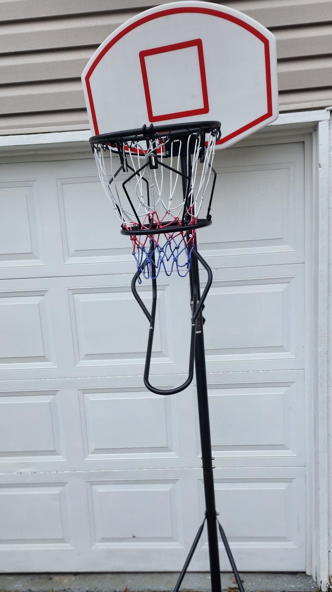 GADFISH Basketball Return Attachment, Heavy Duty Basketball Rebounder with 3 Stable Large Hooks customer photo 2