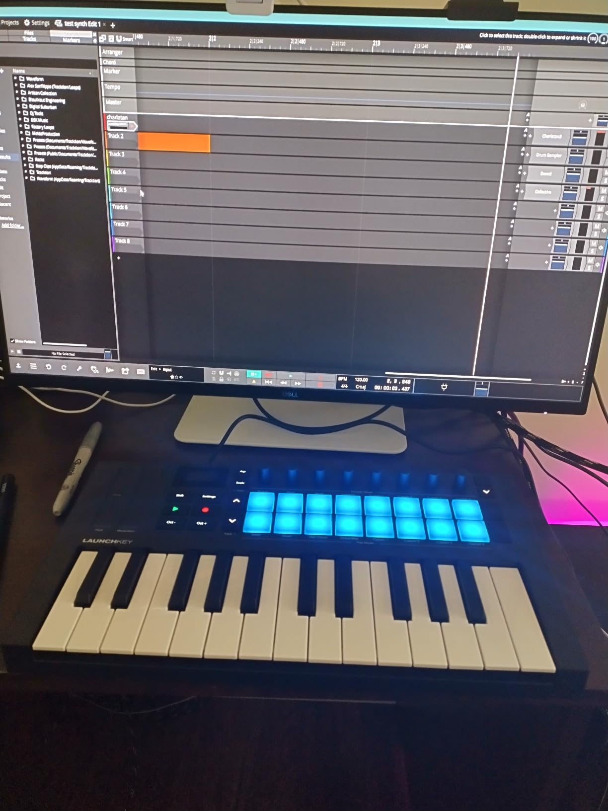Novation Launchkey 49 MK4 - 49 Key Semi-Weighted USB MIDI Keyboard Controller with DAW Integration, Chord & Scale Modes, 8 Drum Pads, & Arpeggiator customer photo 2