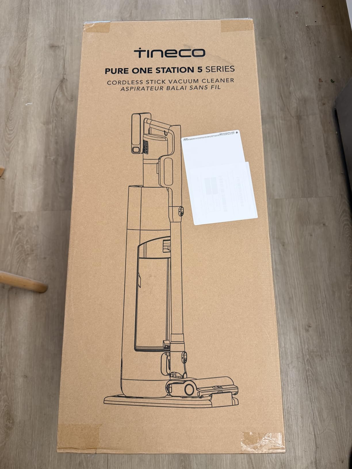 Tineco Pure ONE Station 5 Cordless Smart Vacuum with 2.5L Auto Dust Base, Full-Path Self-Cleaning, 175AW Suction, ZeroTangle Tech, Stick Vacuum Cleaner for Pet Hair, Carpet & Hard Floor customer photo 1