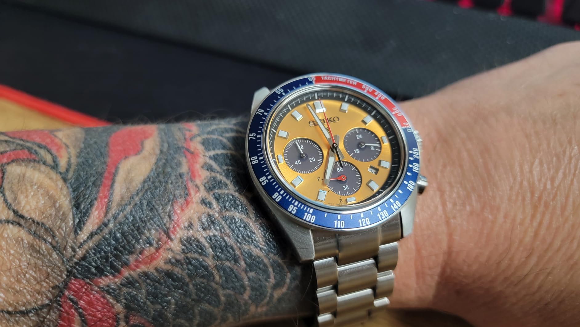 Seiko Men's SSC947 Prospex Speedtimer Watch customer photo 1