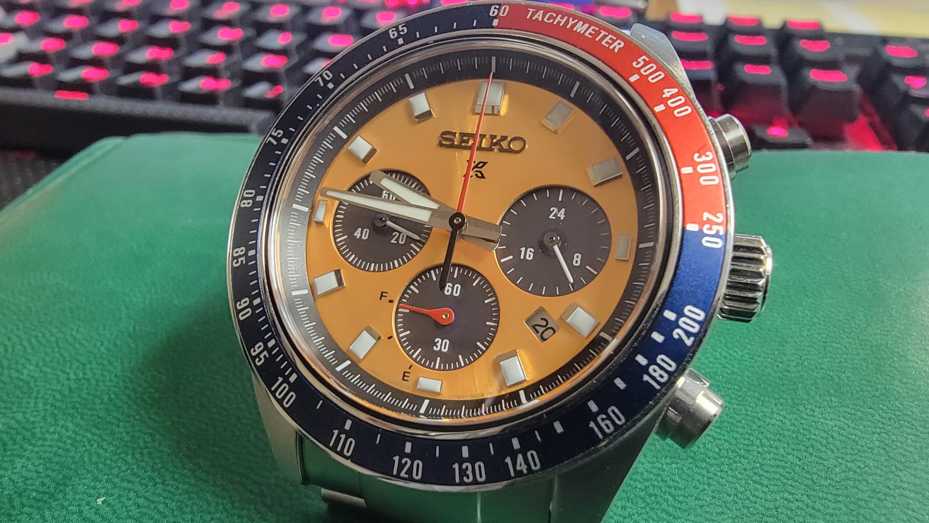 Seiko Men's SSC947 Prospex Speedtimer Watch customer photo 2