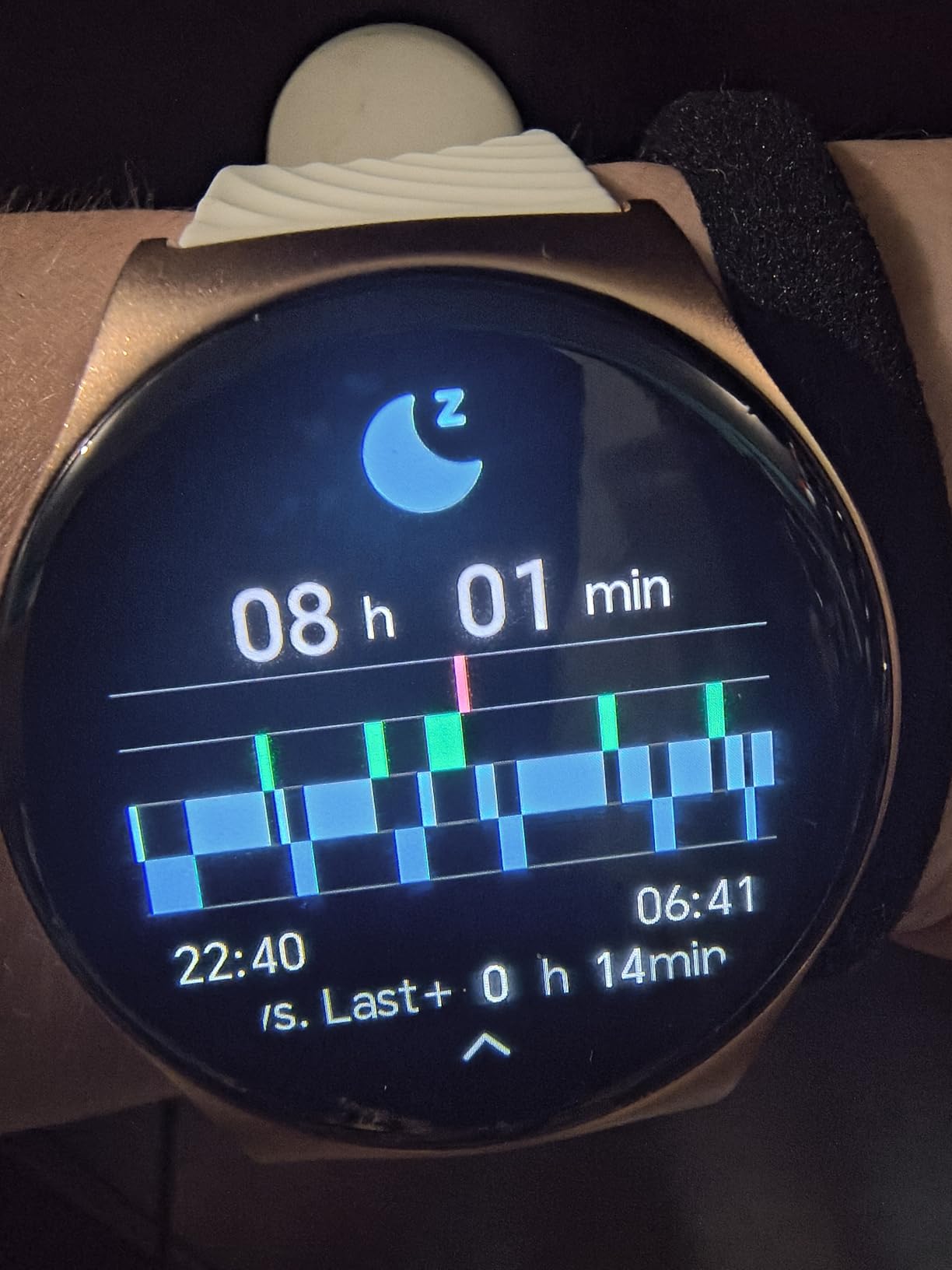 Motorola Moto Watch 120 - Premium Bluetooth Smartwatch with AMOLED Display, 10-Day Battery, Heart Rate & SpO2 Tracking, Fitness & Health Monitoring, Compatible with Android and iPhone - Rose Gold customer photo 1
