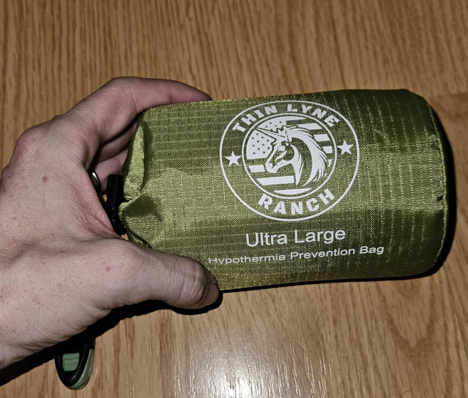Ultra-Large Emergency Sleeping Bag for Survival - Hypothermia Prevention & Shelter - Multi-Person Bivvy Sack - Ideal Survival Gear, Emergency Bivy Camping Essentials customer photo 2