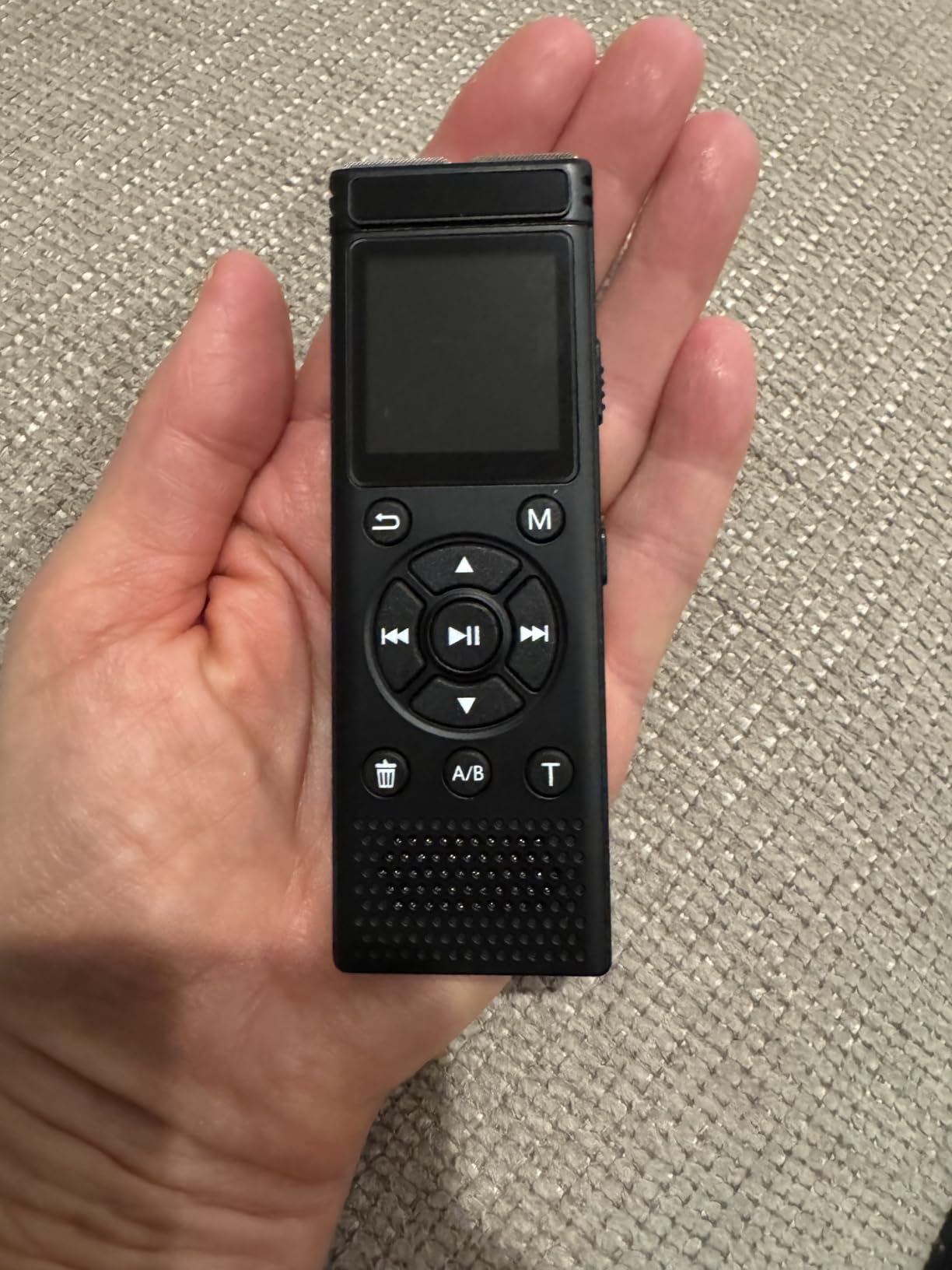 136GB Digital Voice Recorder with Playback,9000 Hours Audio Recording Device,Voice Activated Recorder with Noise Reduction,A-B Repeat,Mp3 Player and Password for Lectures Meeting/Classes/Interviews customer photo 2
