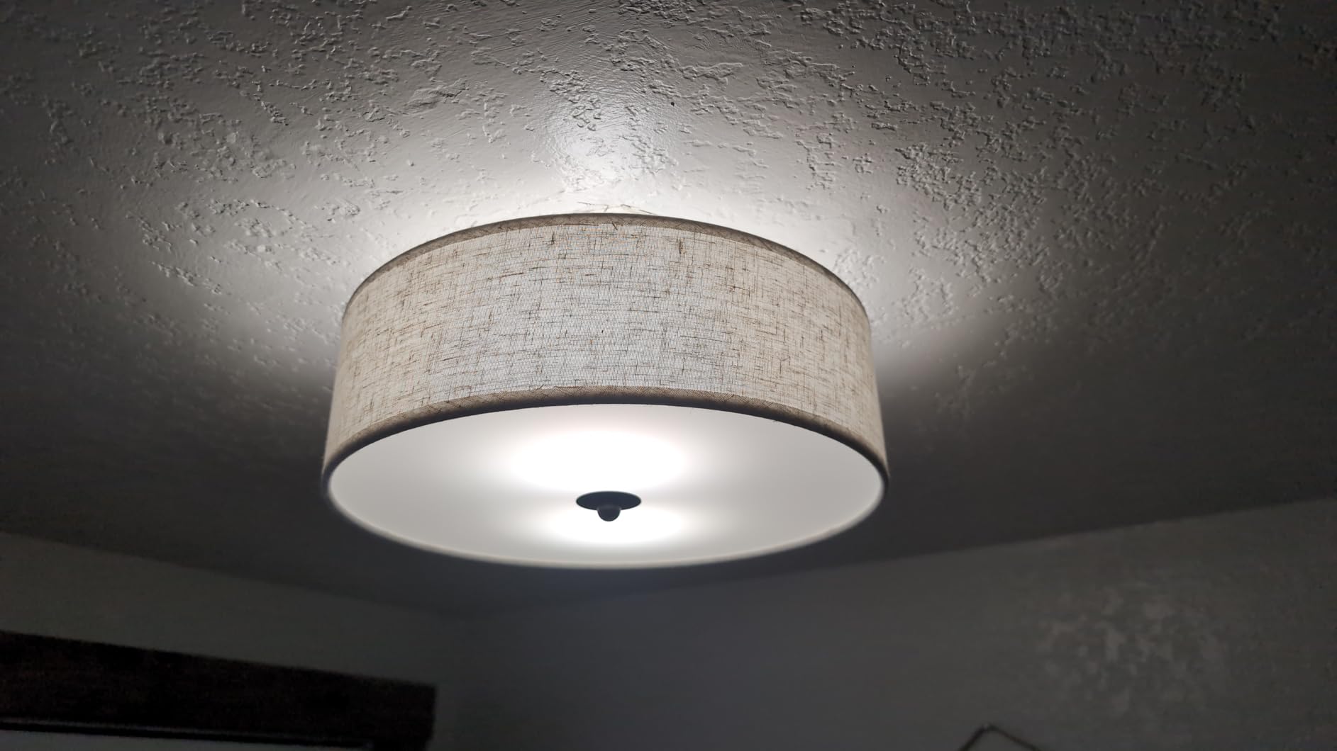 CALOKES Flush Mount Ceiling Light Fixture, 13
