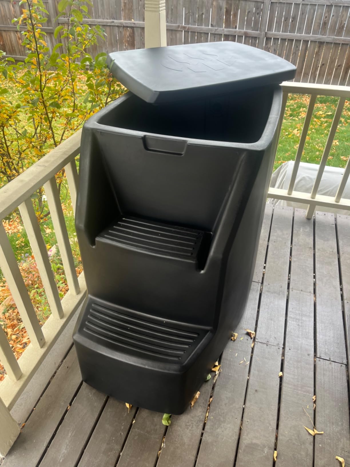 Ice Barrel Portable Ice Bath Bathtub (500 Model) - Freestanding Cold Therapy, Ice Bath for Athletes - Portable Bath Tub for Ice Plunge & Recovery - Cold Plunge Tub (Charcoal Black) customer photo 2